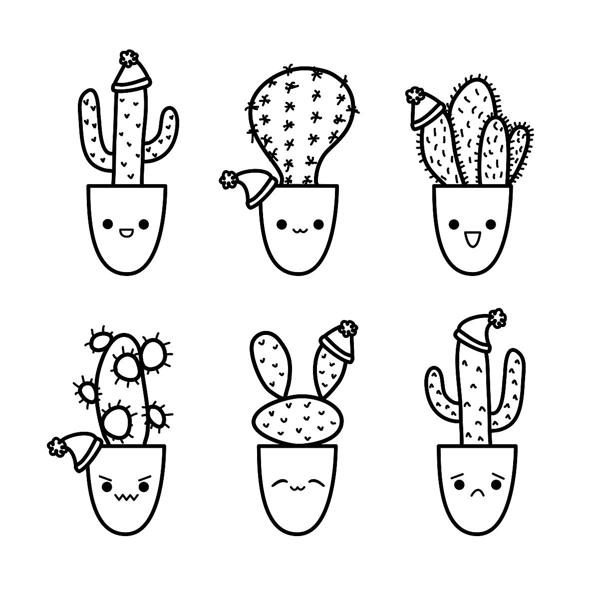 仙人掌简笔画,一笔一划间,藏着哪些不为人知的秘密?