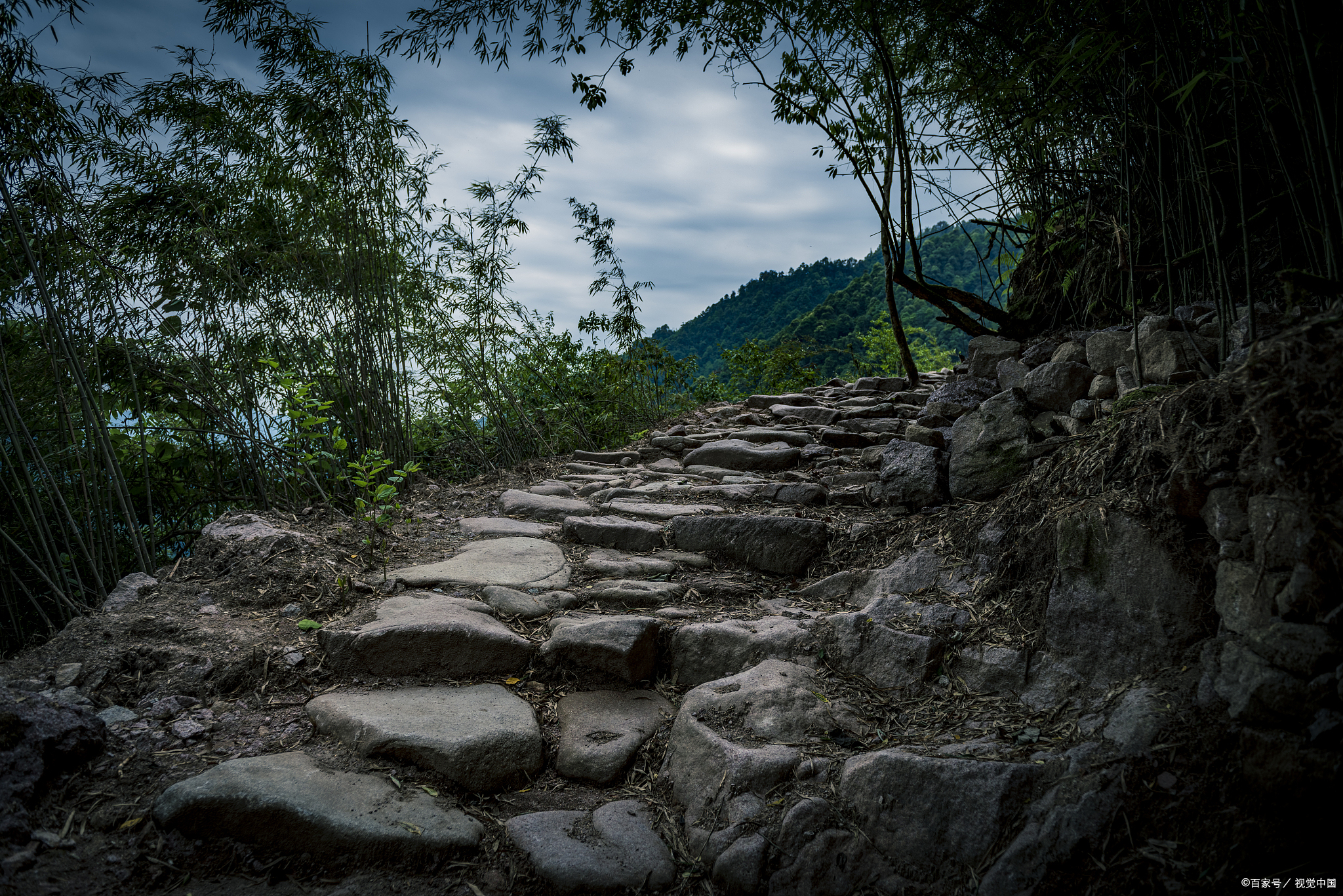 衢州周公山古道图片