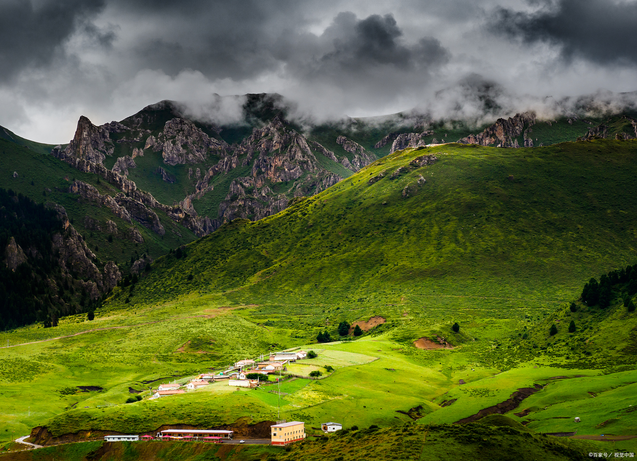 山南措美县,高山牧场的隐世美景!