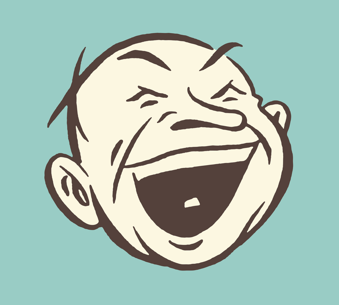 商代青铜器撞脸坏笑表情包#  是否,幽默感也可以一脉相承?