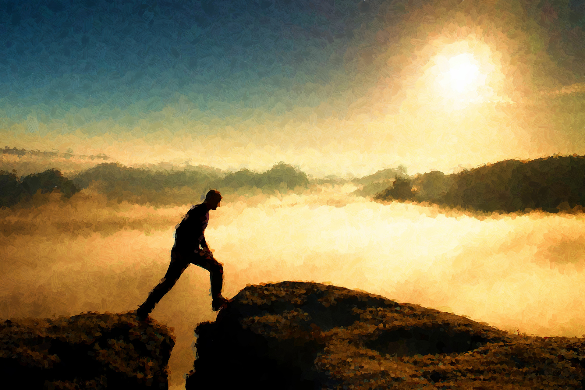 有时候,我们因为害怕失败而拒绝尝试,不敢向前迈步,忘记了最大的遗憾