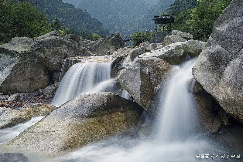 初夏的天柱山,云海瀑布清凉避暑!
