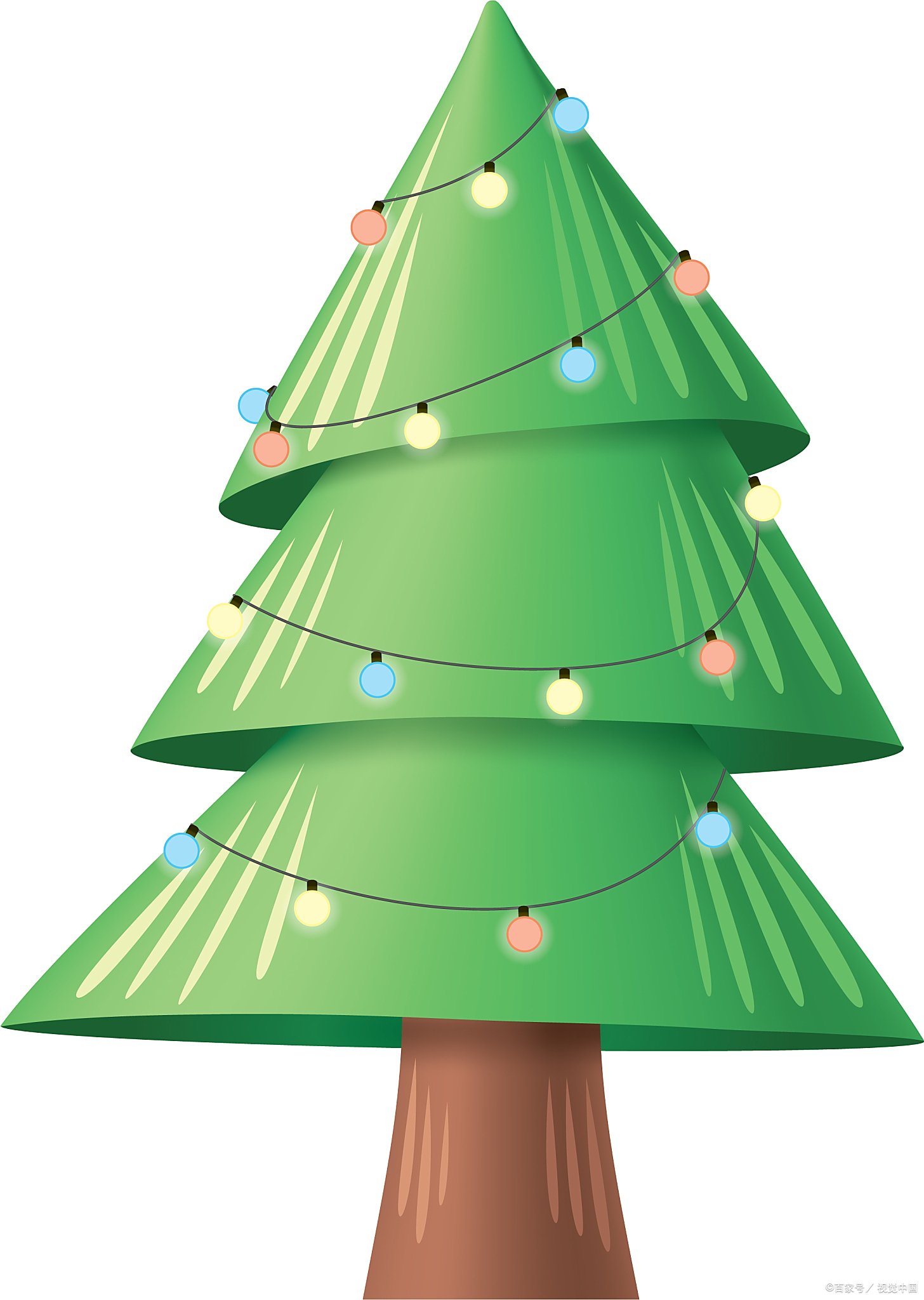 学会这些技巧,轻松画出生动美丽的圣诞树!