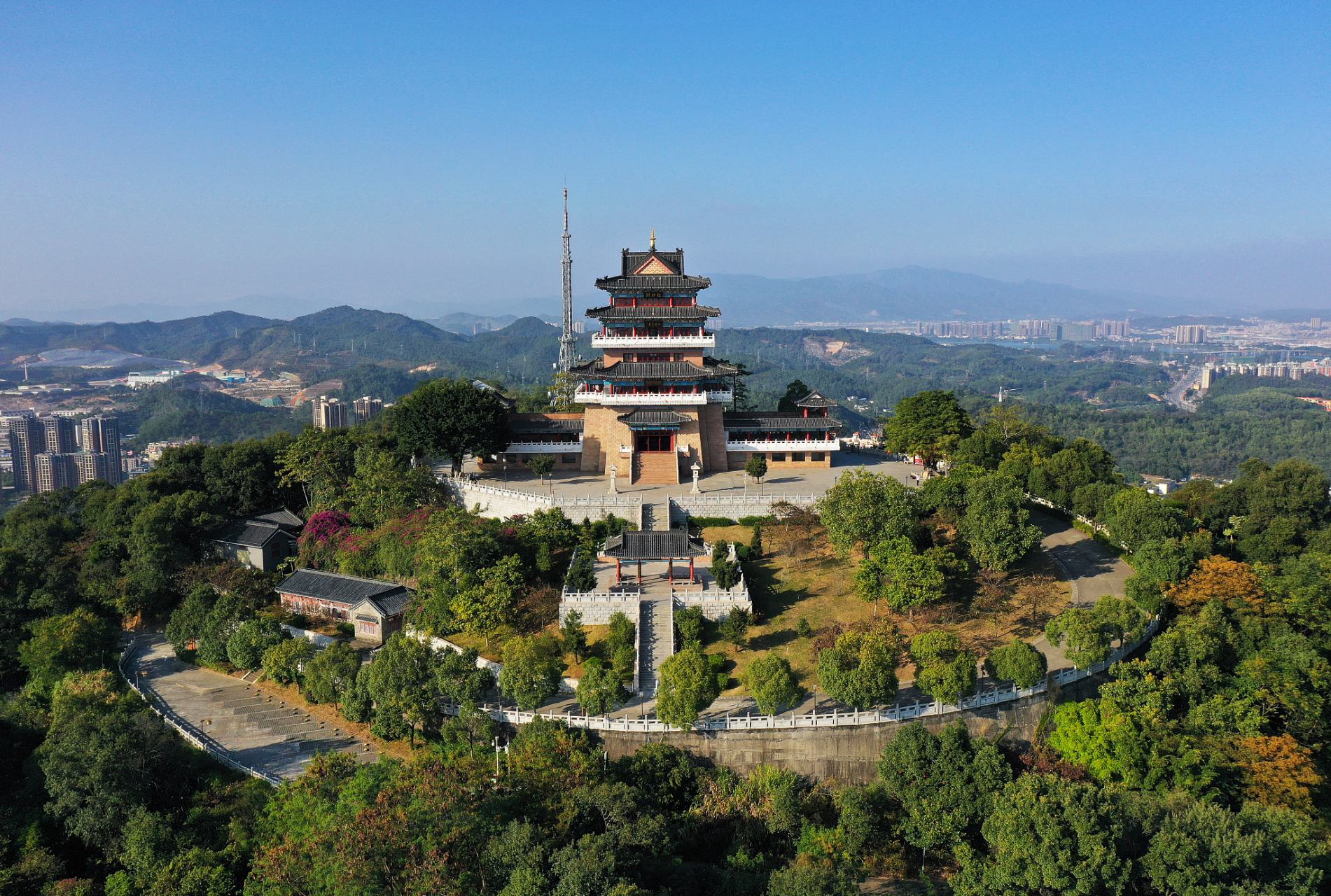 惠州高榜山多高图片