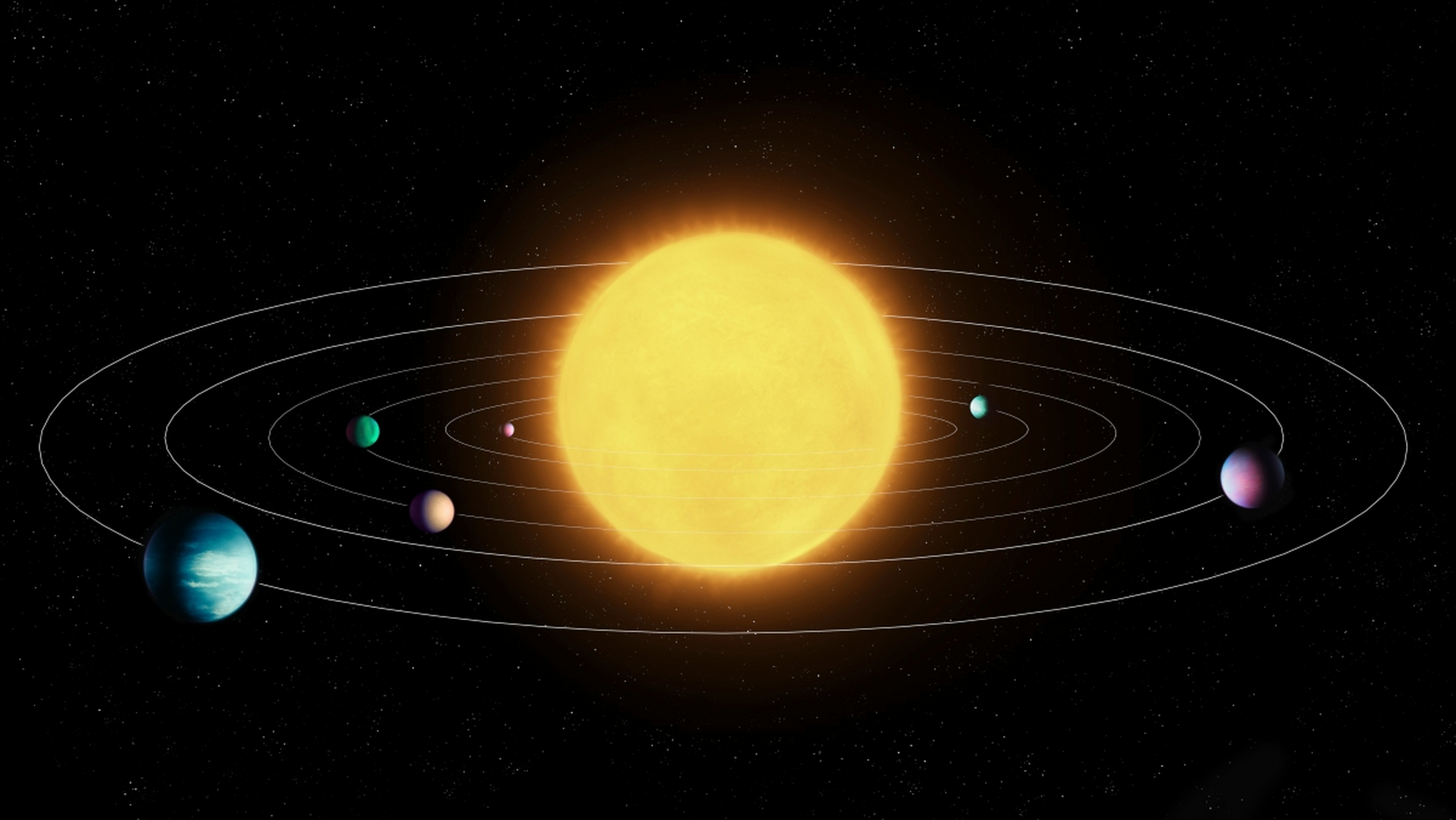 八大行星表面图片