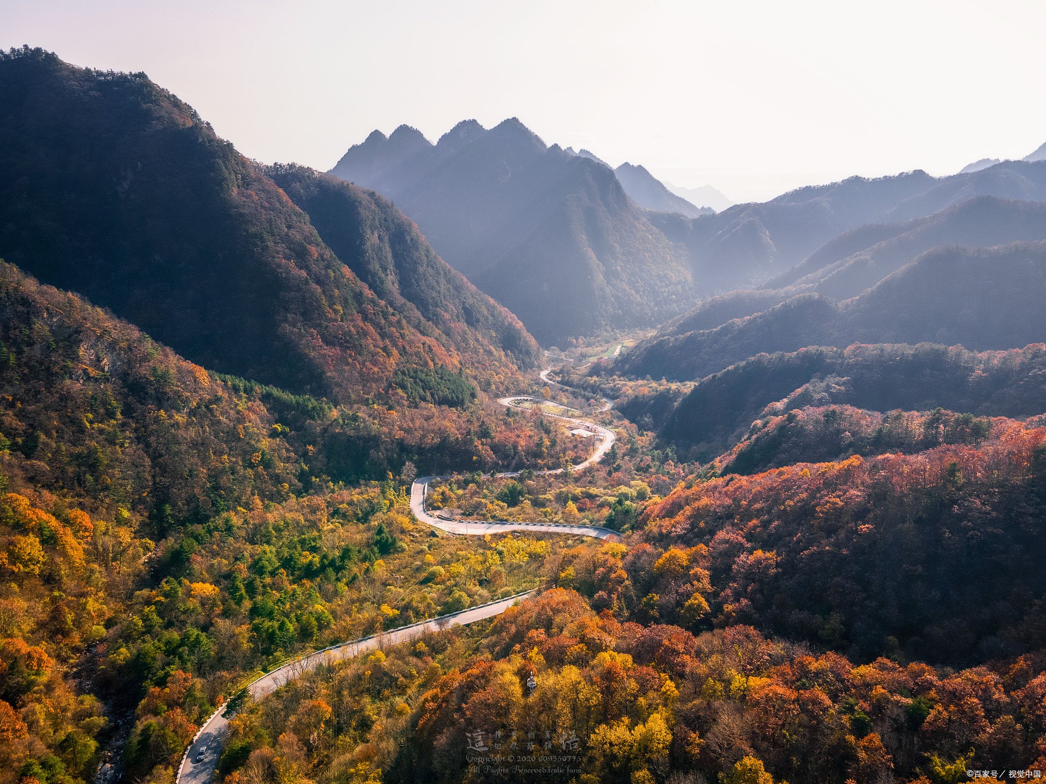 西安封城秦岭图片