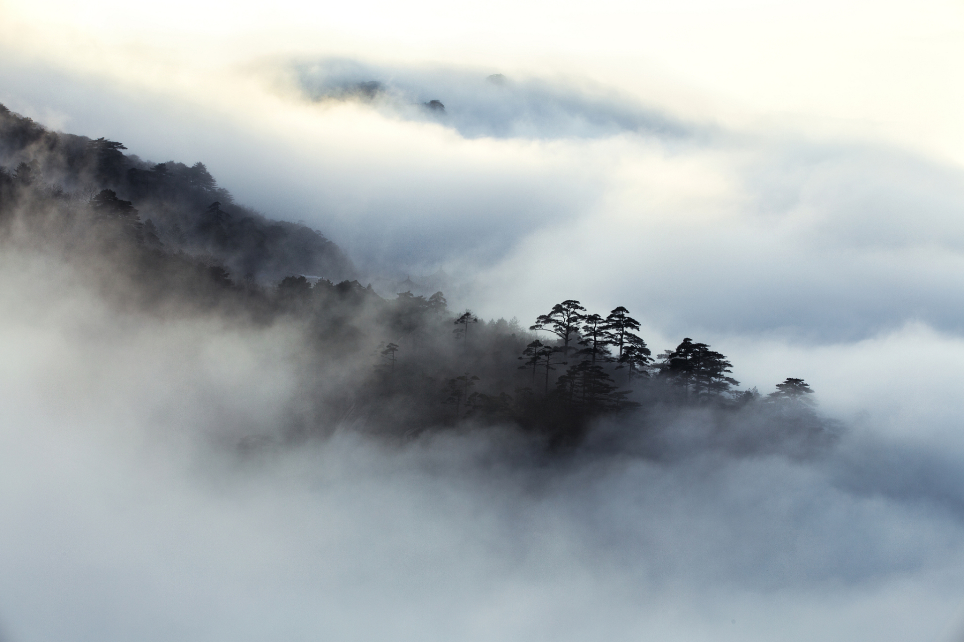 云海山水图片大全高清图片