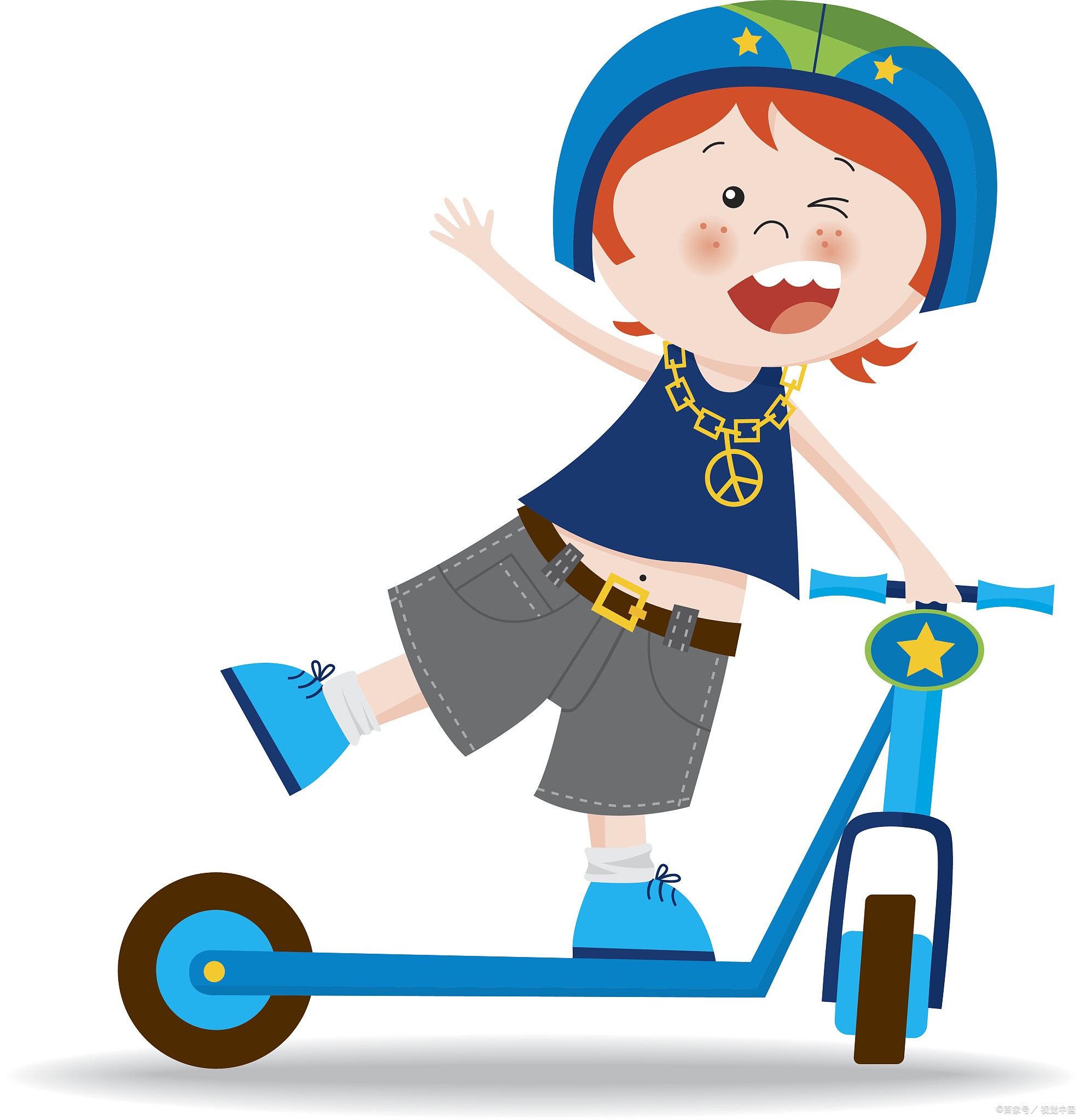 急勺孕谐 ,轮滑鞋,带轮子的垃圾桶,汽车 卡通图案车库遛狗玩滑板车