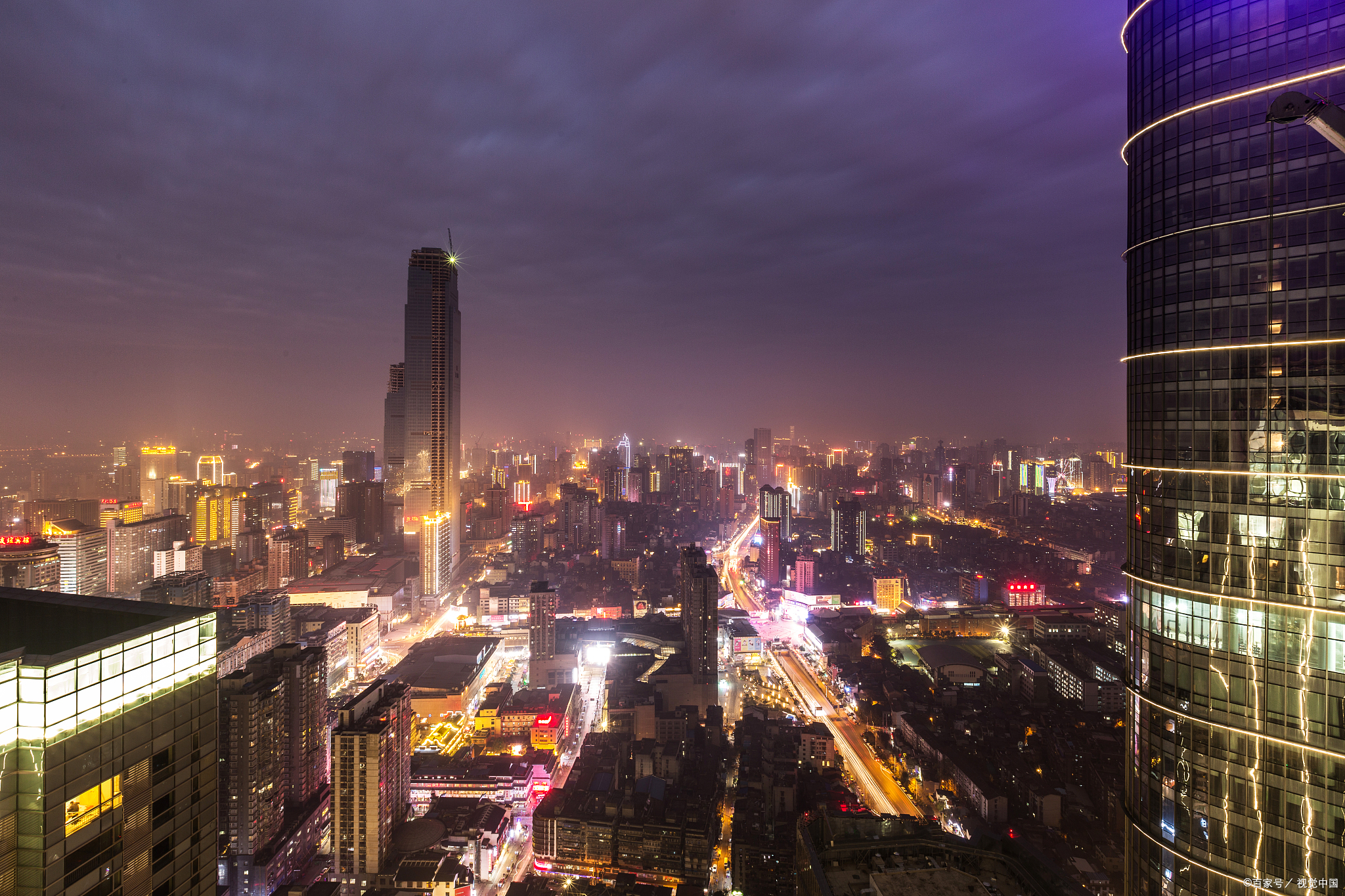 长沙,这座美丽的城市,有着许多令人陶醉的夜景!