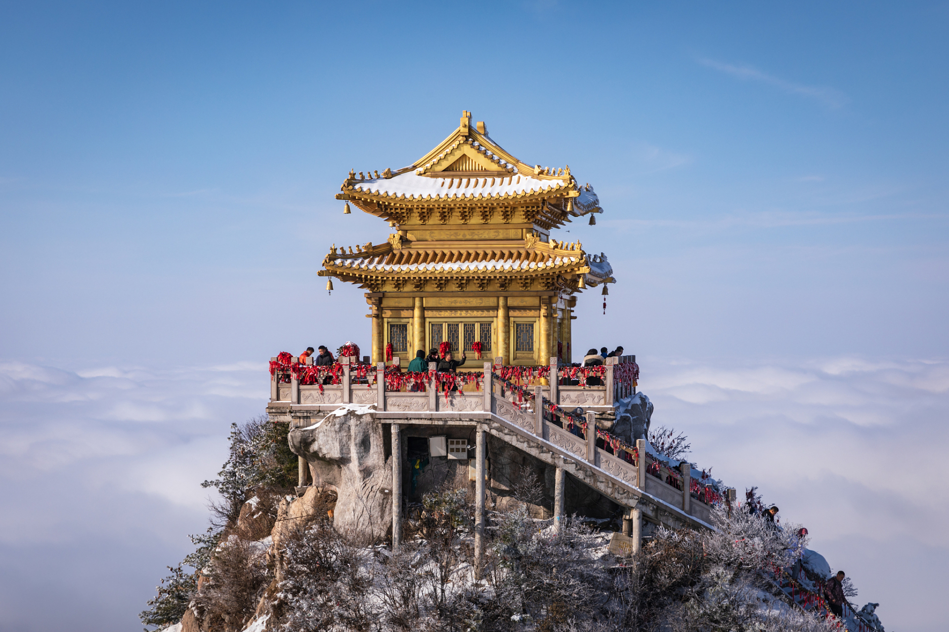 太平顶景区图片