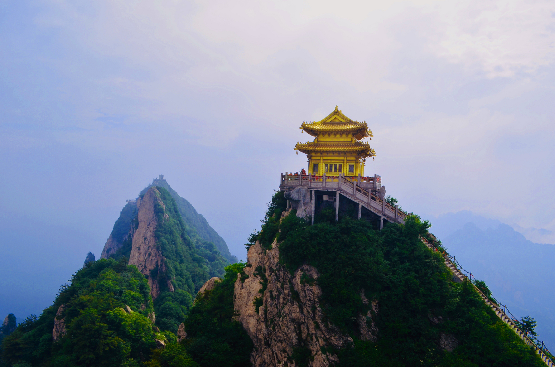 夏日闪光旅行家# 灵山风景名胜区位于北京市门头沟区西北部山区中,是