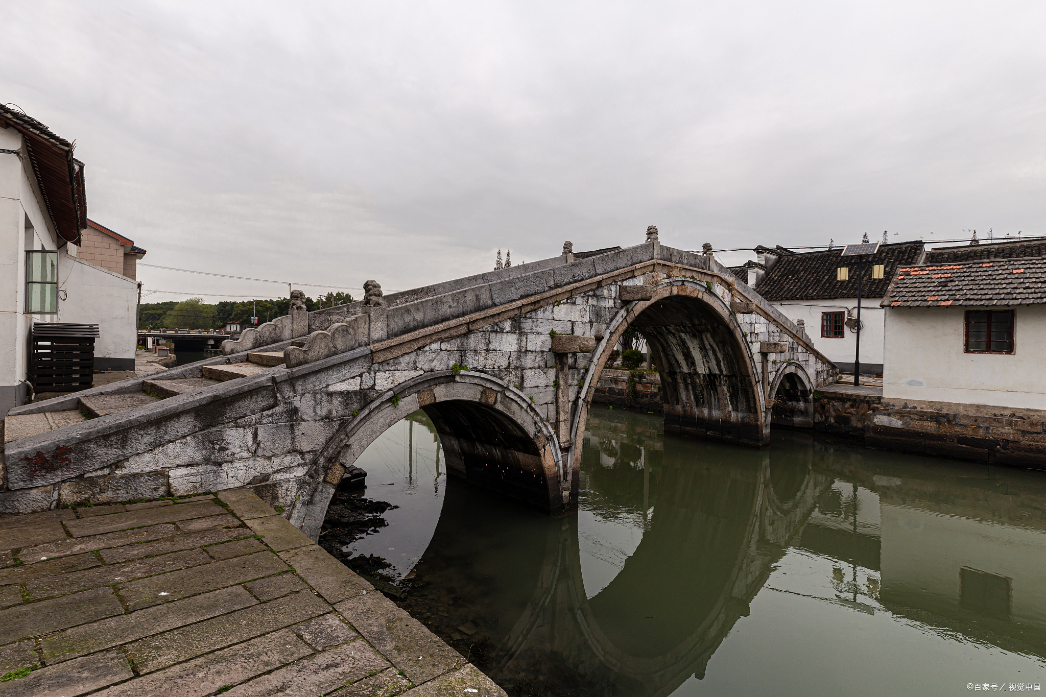 江南第一桥乡金泽古镇