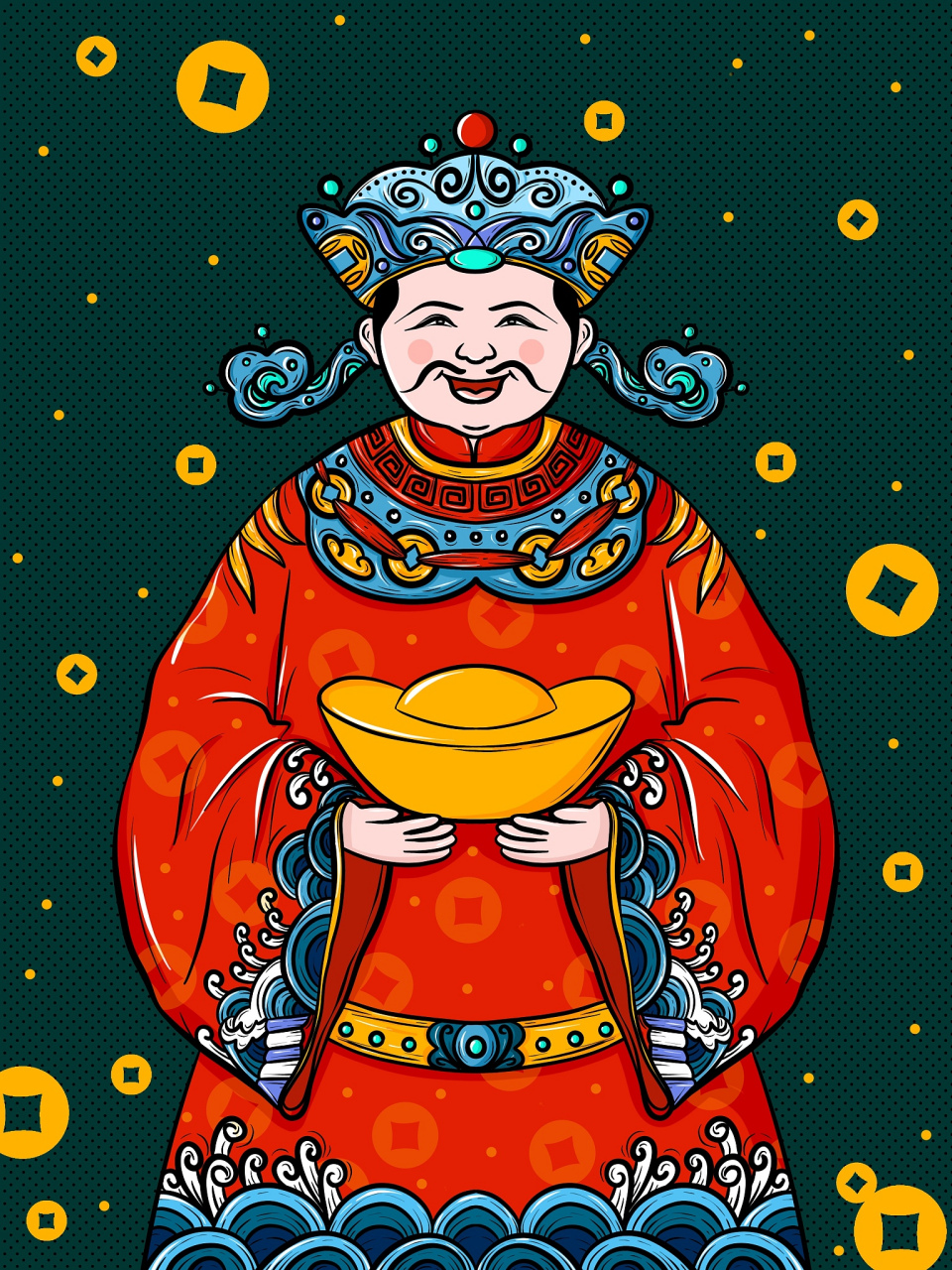 我靠,民间还真的有"财神奶奶"【利市婆官】《中国民俗神》书中提到