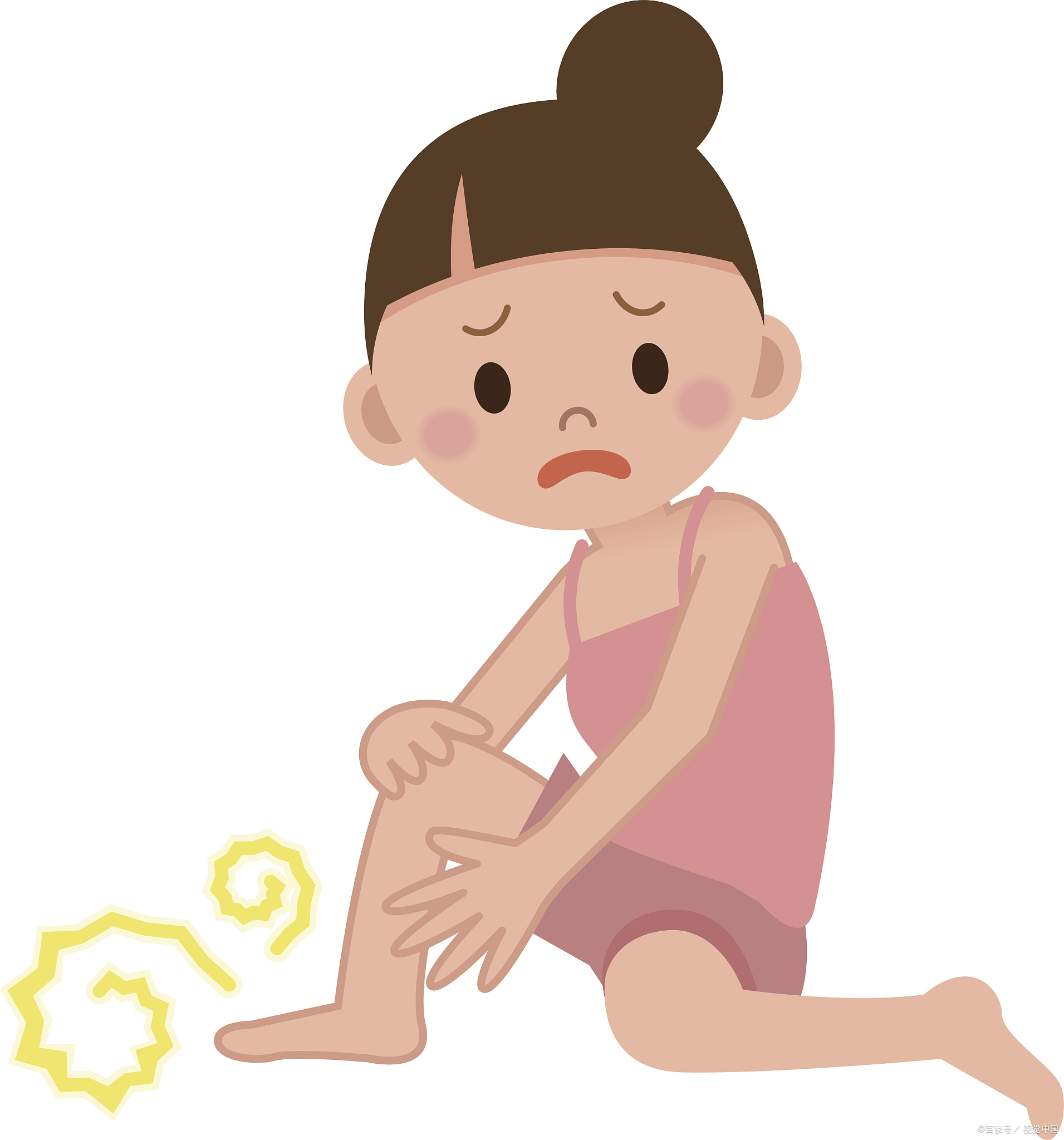 肌肉疼 卡通腿酸卡通图片