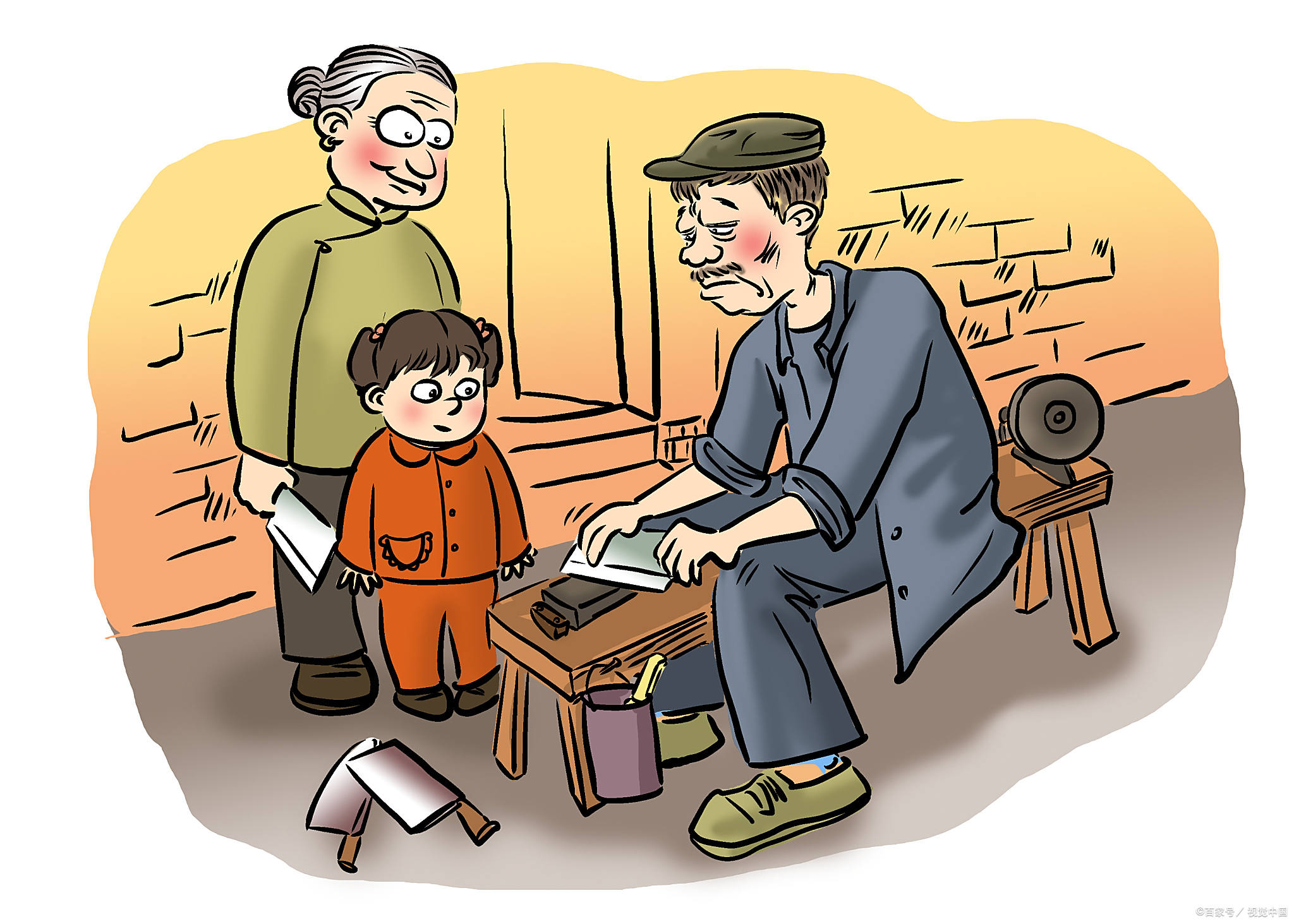 阅读理解《磨刀匠进城》,好题详细解析,让每个孩子学会答题技巧