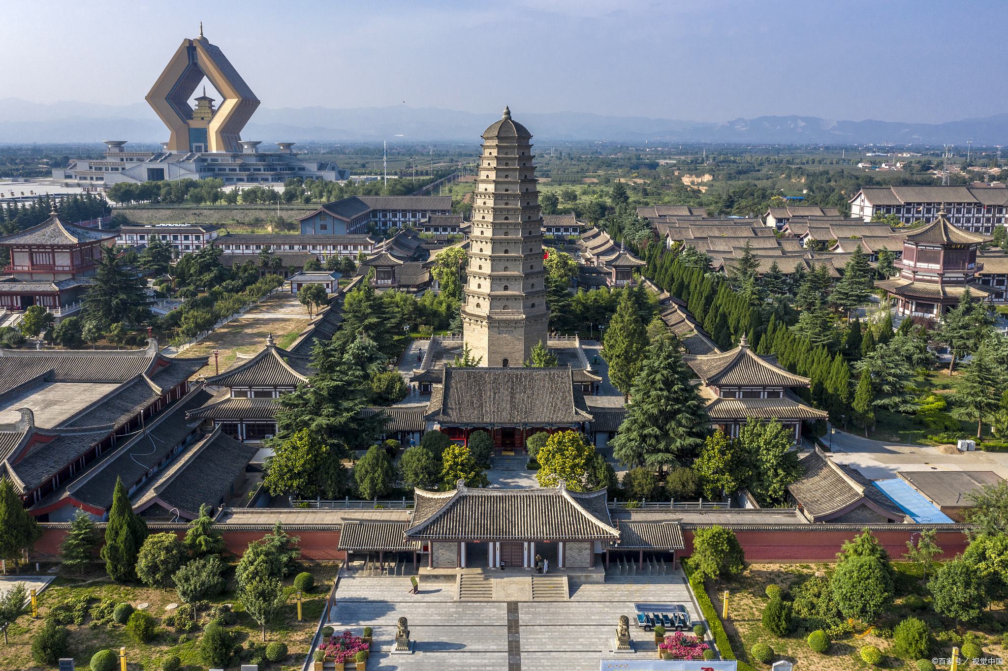 陕西法门寺佛学院图片