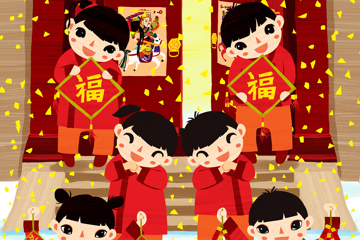 摘要: 元旦是小学生一年中最快乐的一天,因为这天会