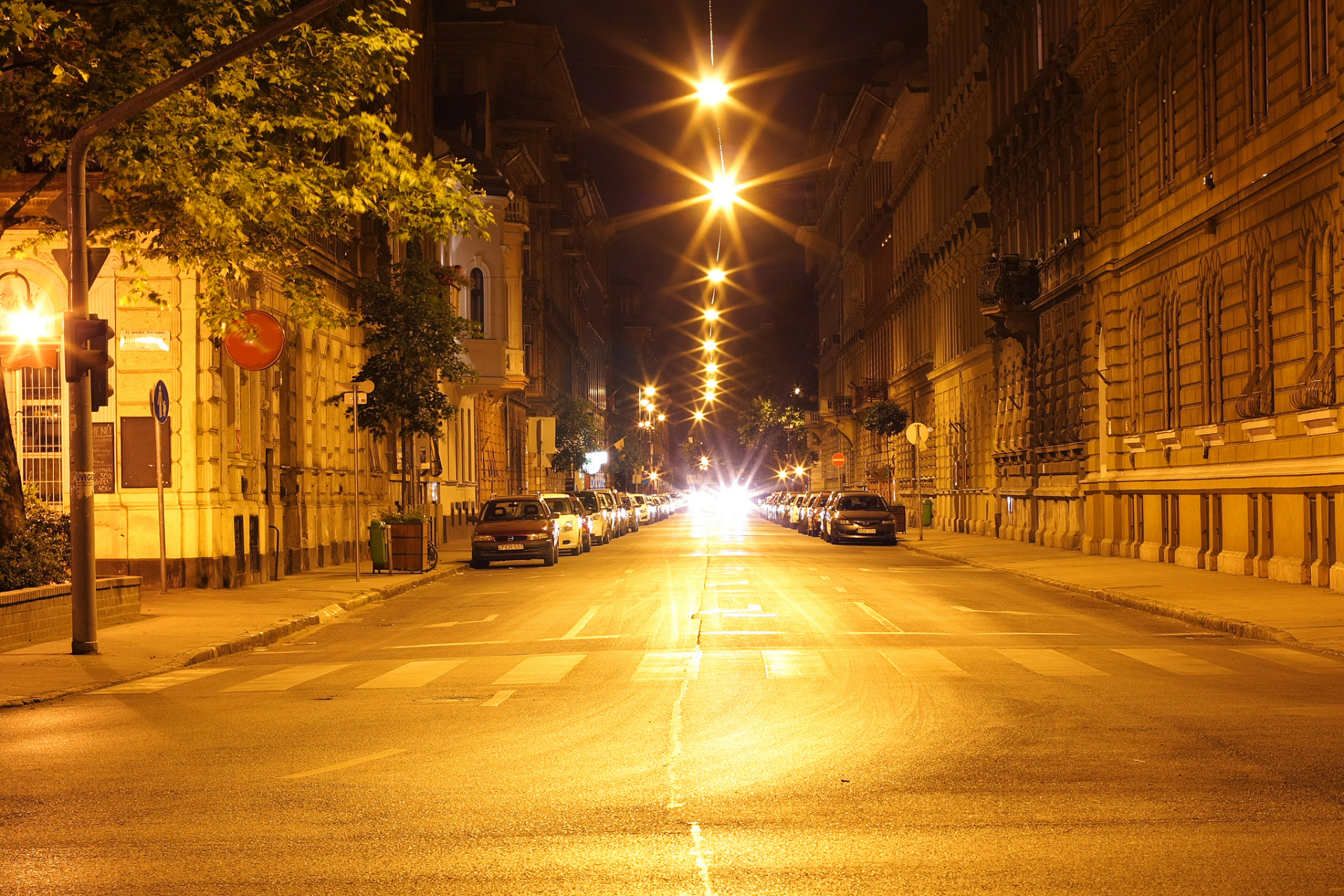 黑夜大街背景图图片