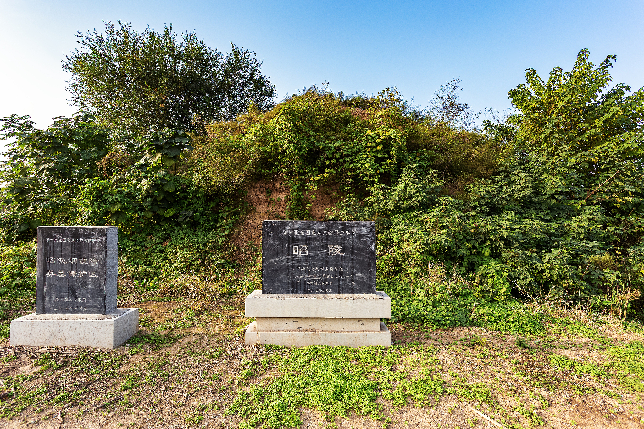 《游山东聊城鱼山曹植墓,探寻历史遗迹》  鱼山曹植墓是个很有历史
