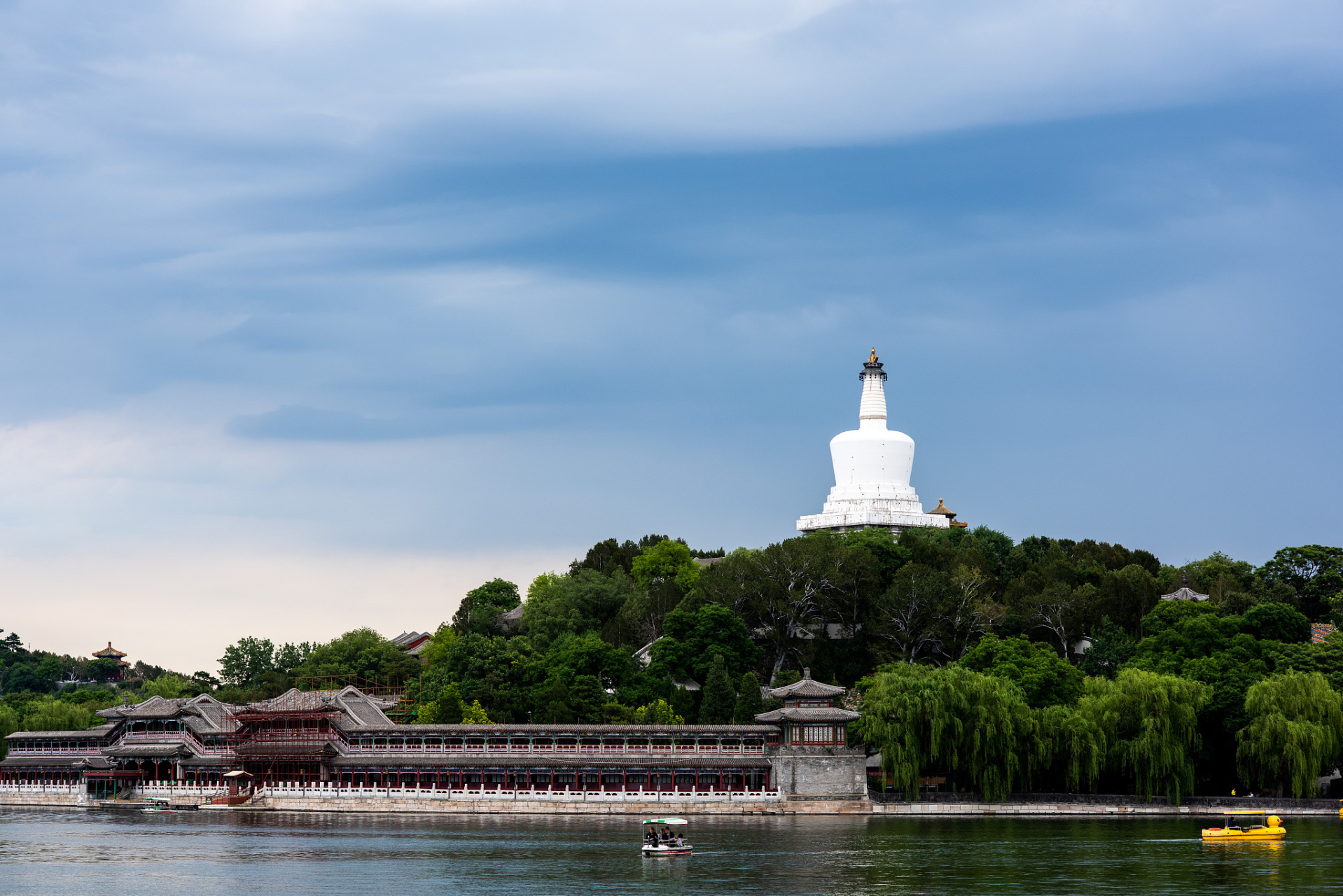 北海公园标志性建筑图片