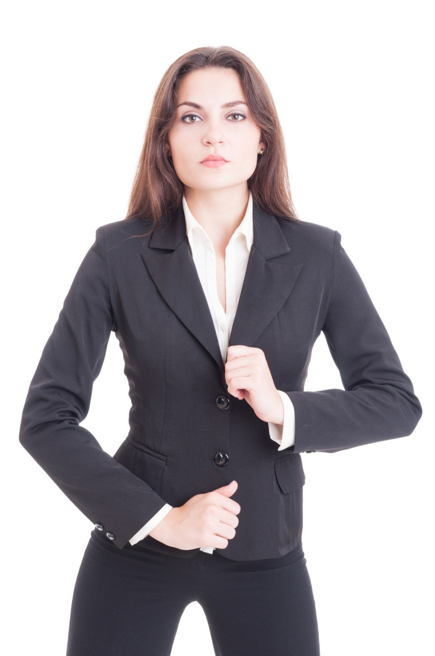 女士商务便装搭配要注重整体形象的职业感,可以选择修身剪裁的西装