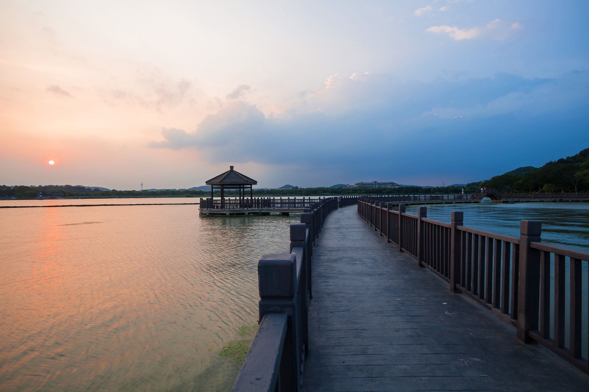 南京金牛湖风景区,是自然保护区和金陵四十景之一.