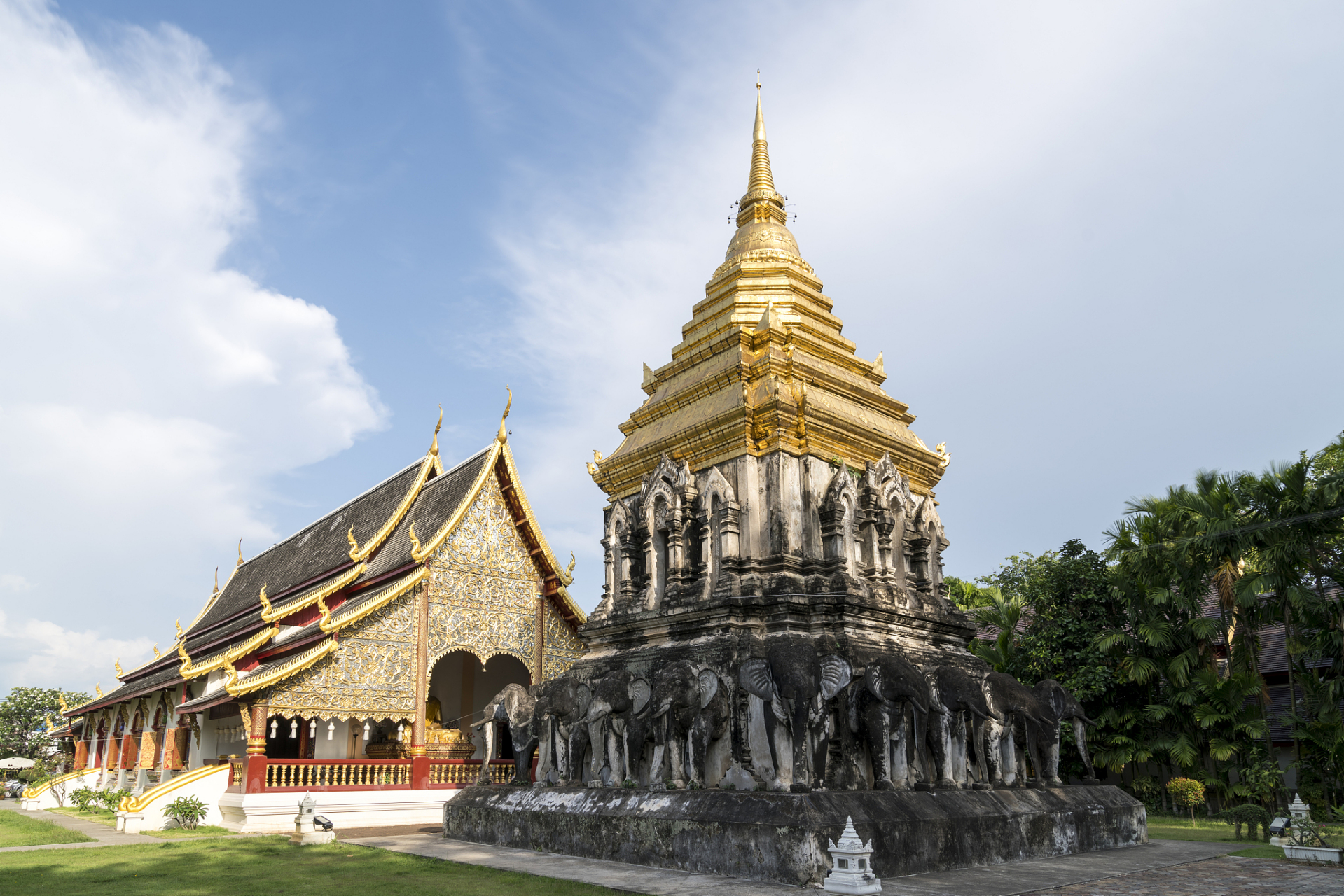 泰国清迈清曼寺探秘:古老寺庙的宁静力量,带你穿越时光!