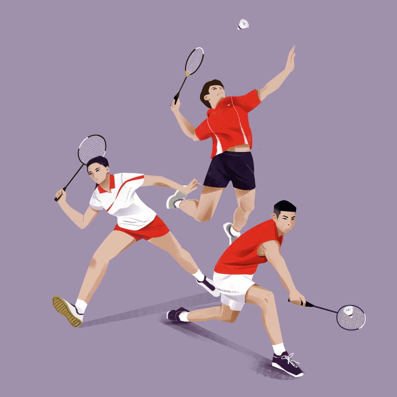 在大学的生活中,有一种轻盈的节奏,它不是音乐,而是羽毛球在空中划过