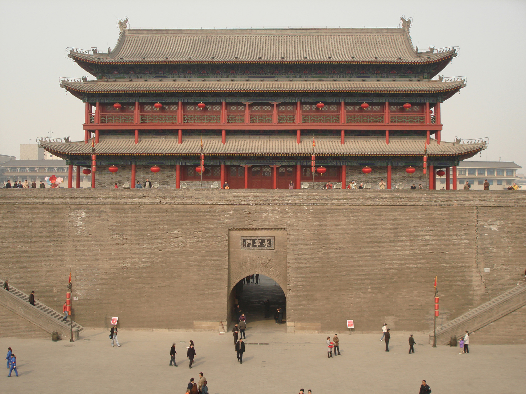 安泰门被列入辽宁省级文物保护单位,它