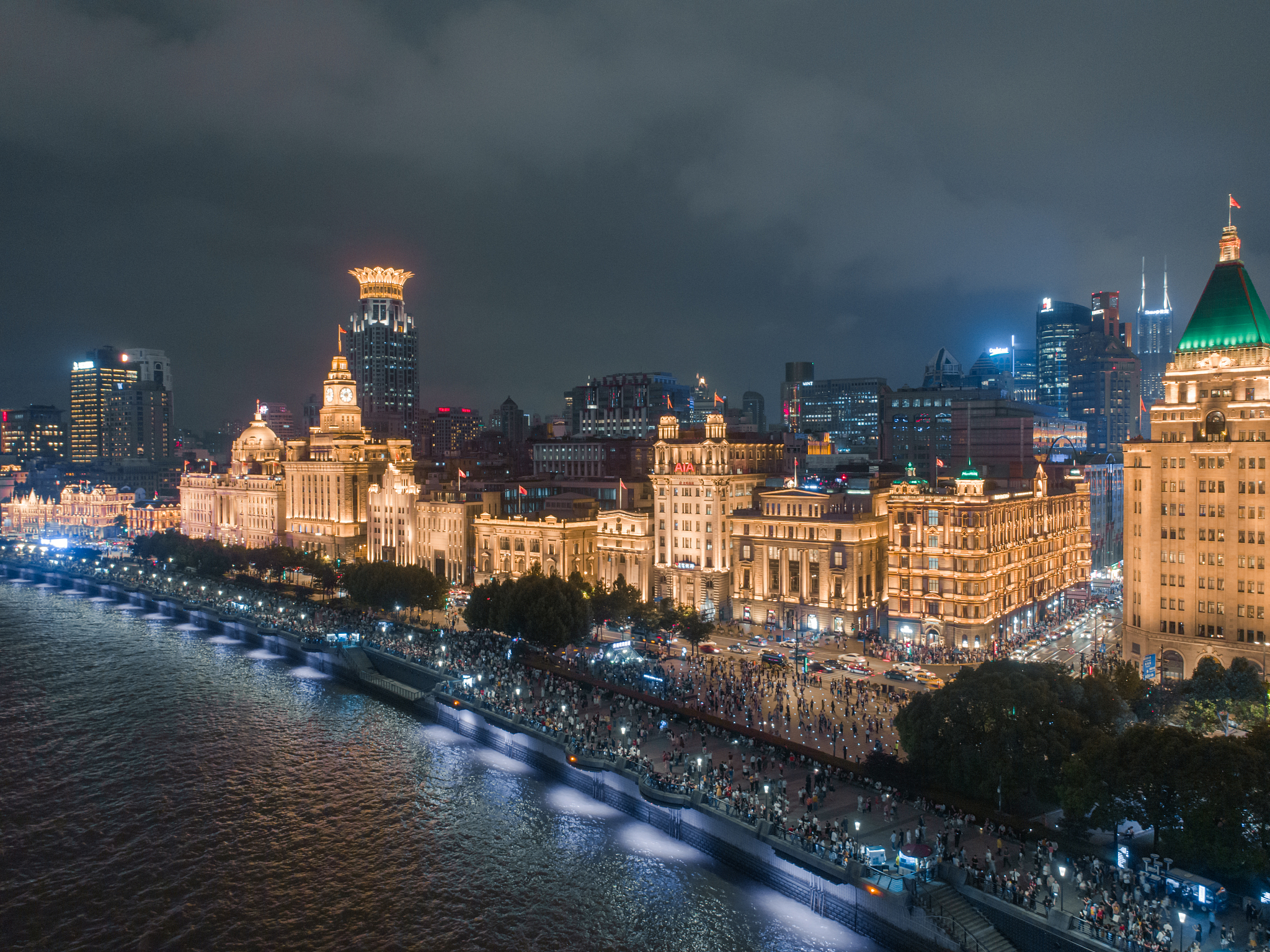 宁波夜景图片真实图片图片