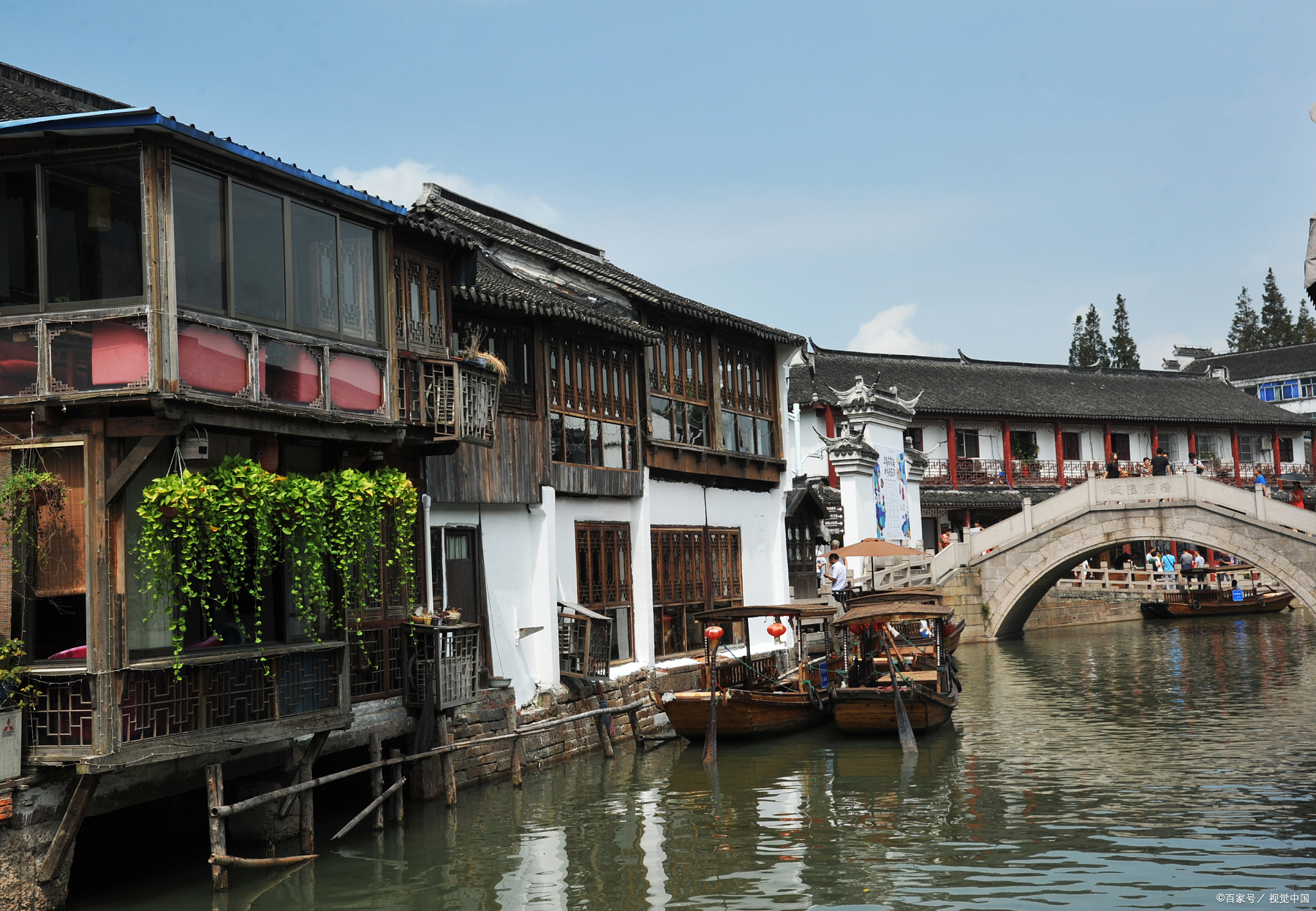 朱家角古镇风景图片