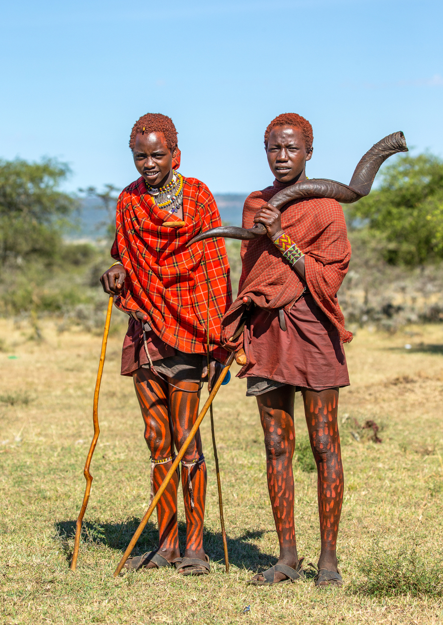 非洲马赛人是非洲大陆上的一个重要民族,他们居住在肯尼亚和坦桑尼亚