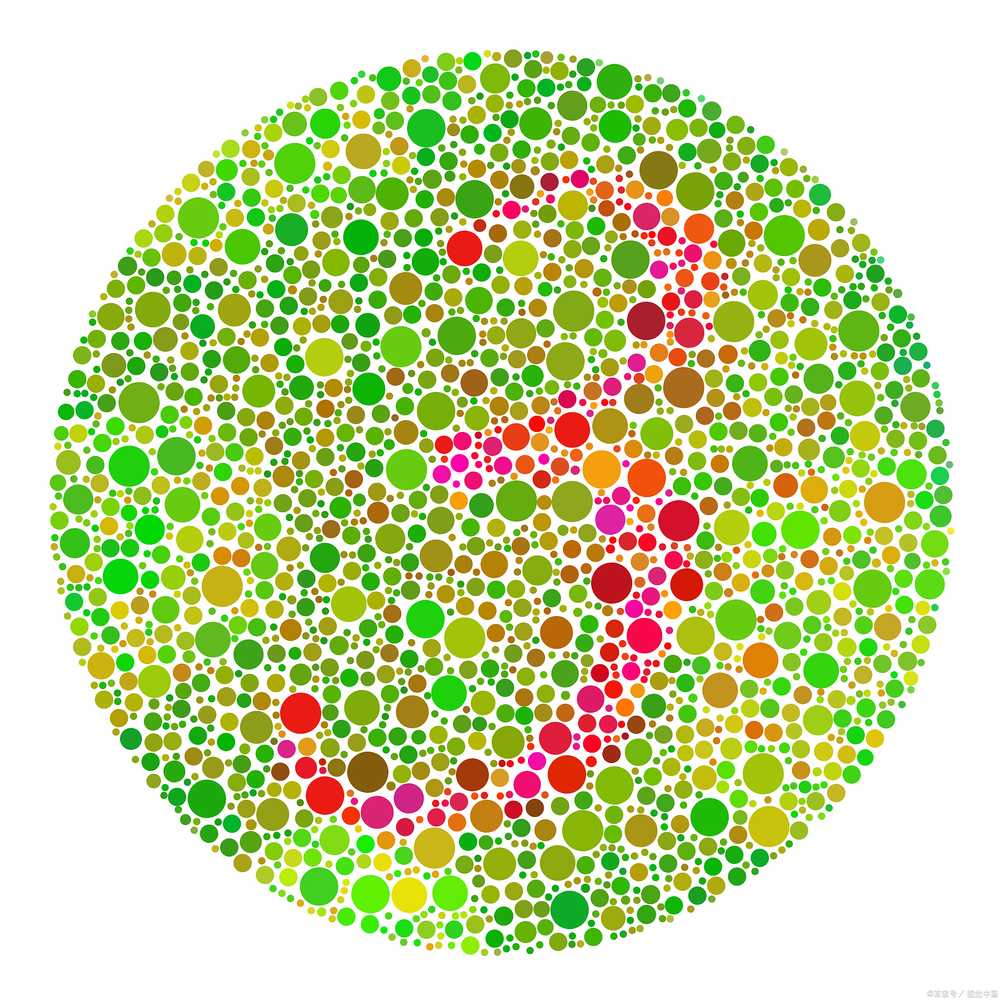 "  说实话,慰技菡丈测试图测试色盲色弱的图片驾照色盲色弱测试图