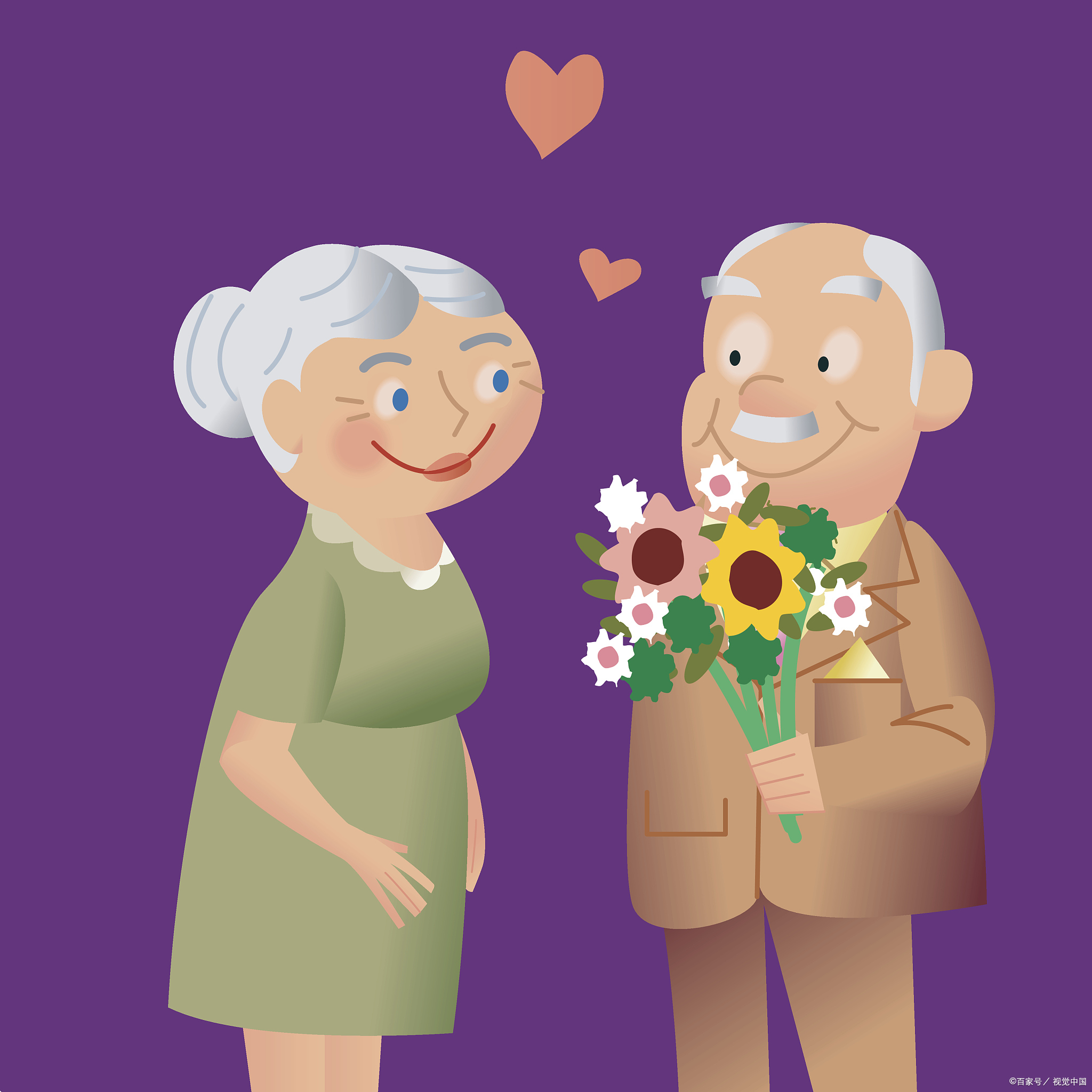 爷爷奶奶的幸福生活  岁月如歌,爷爷奶奶携手共度.