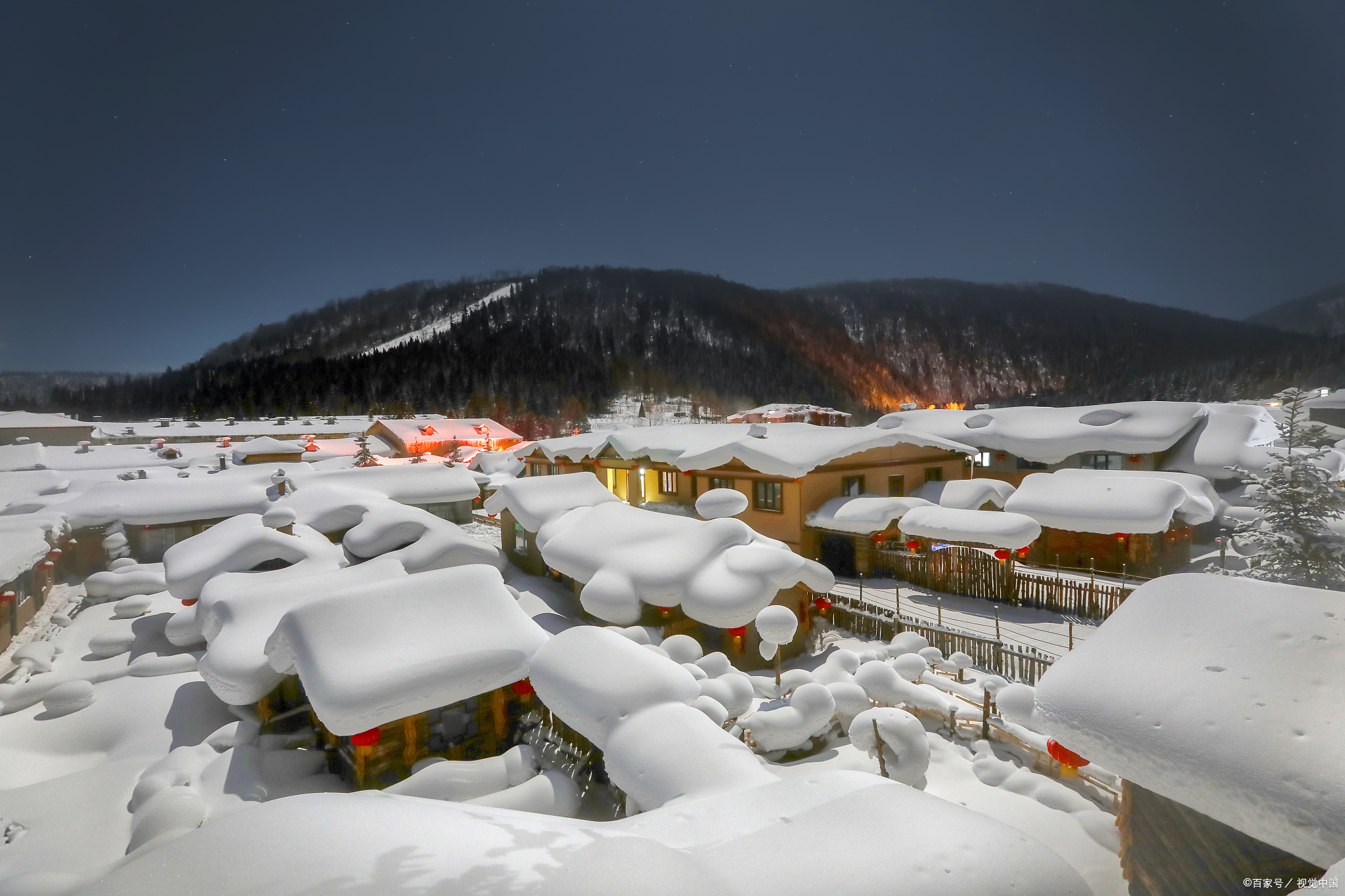 【雪乡景区内部交通】