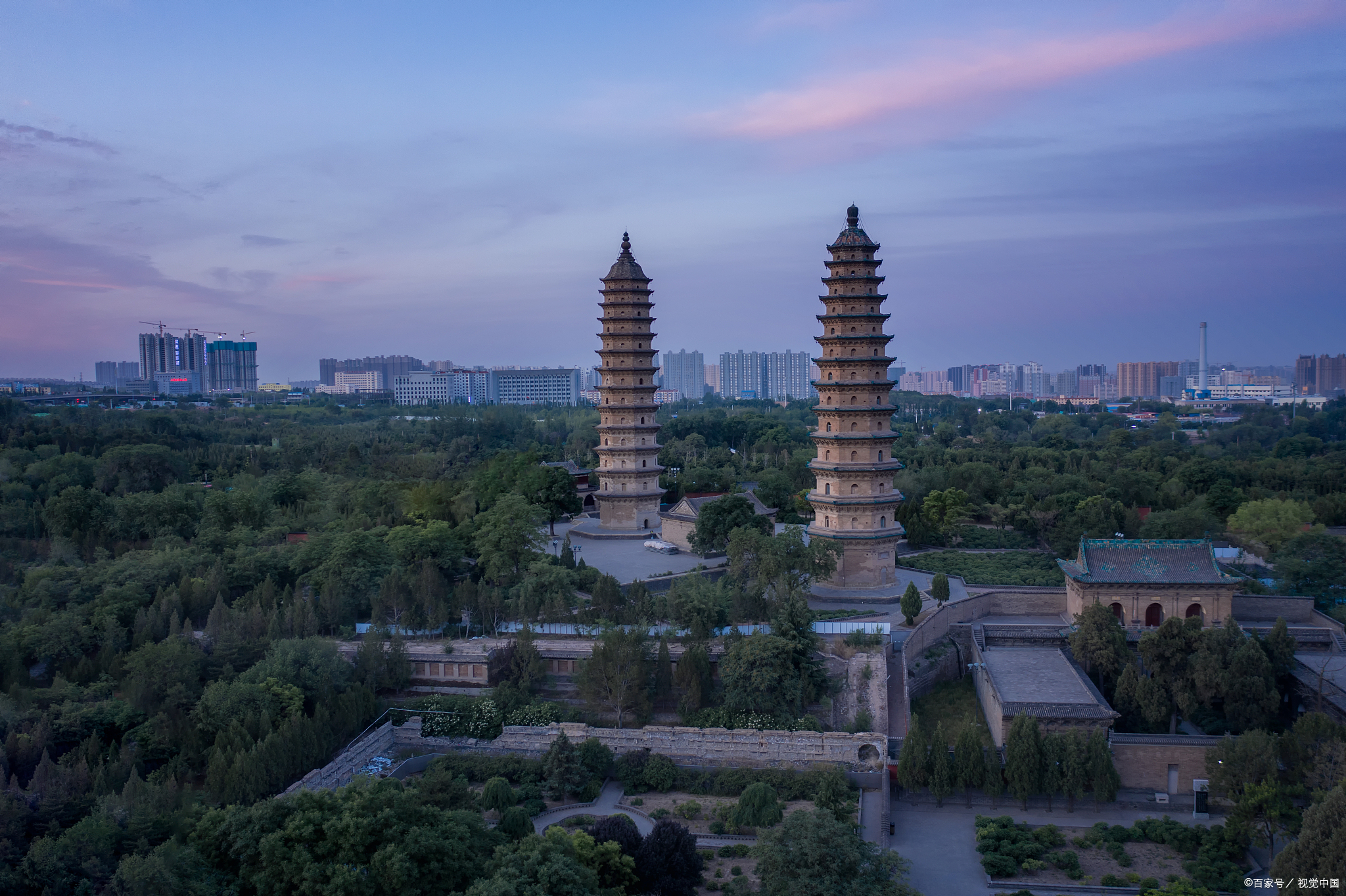 太原双塔寺:历史的见证与文化的瑰宝