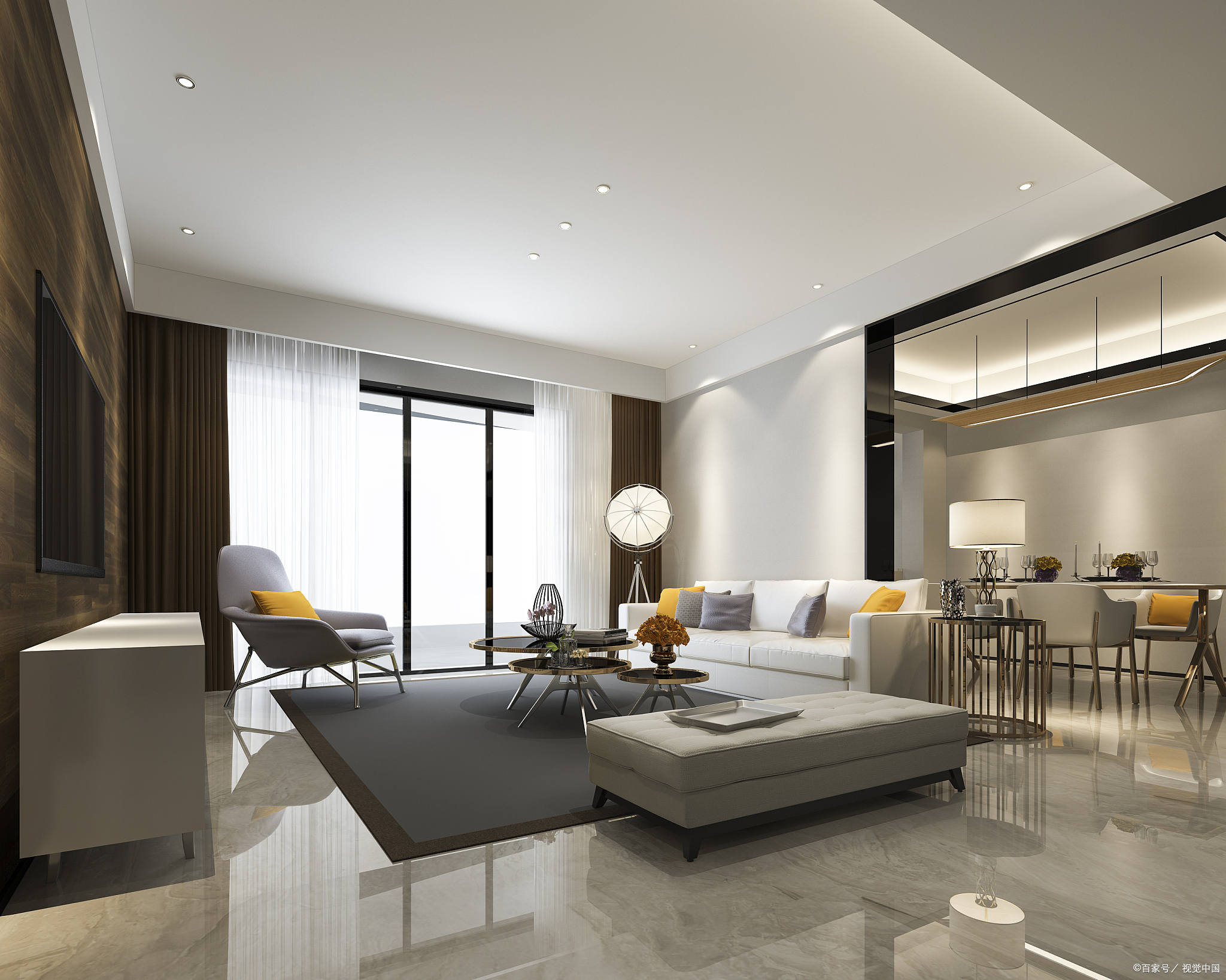 室内装饰风格,各有其独特的魅力和特点:  现代简约风格:这种风格注重