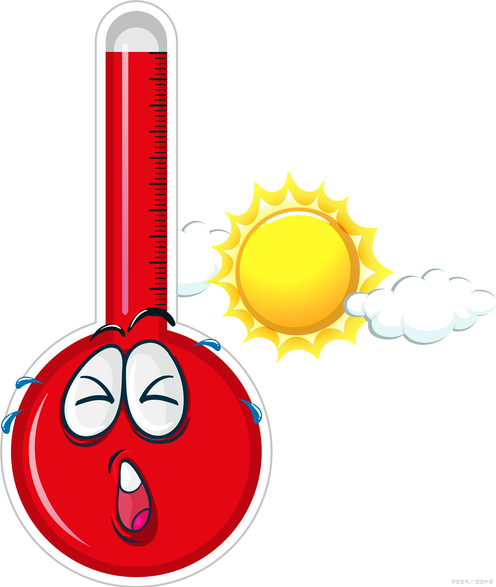 气温上升气温温度卡通温度卡通图片卡通温度气温上升图片地球温度升高