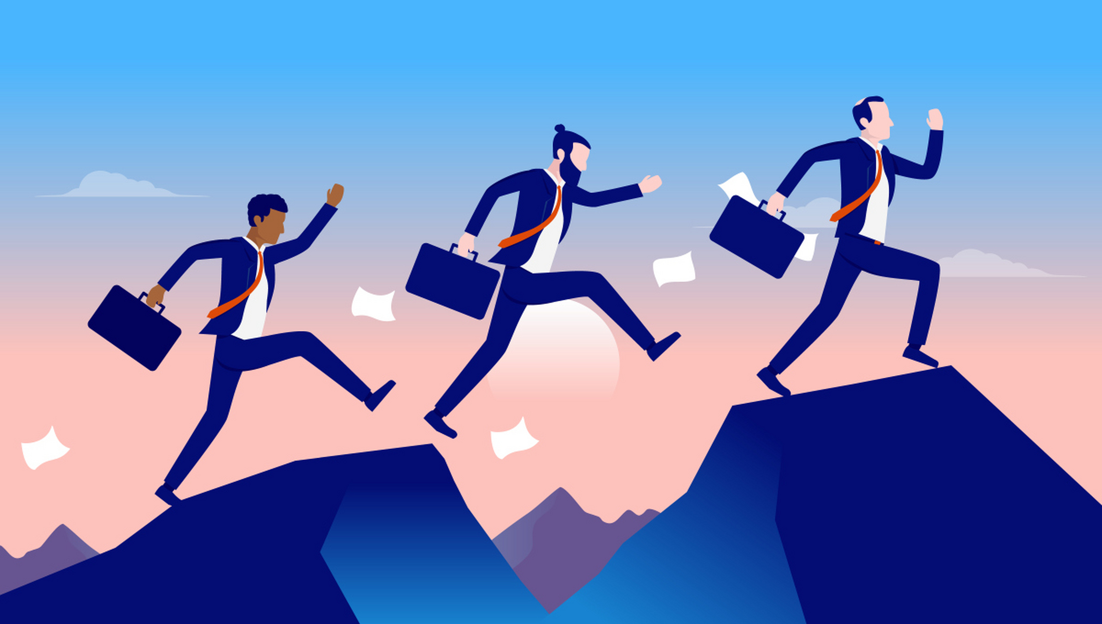 人在职场,自当有开拓进取的精神,有迎难而上的毅力,有敢为人先的勇气