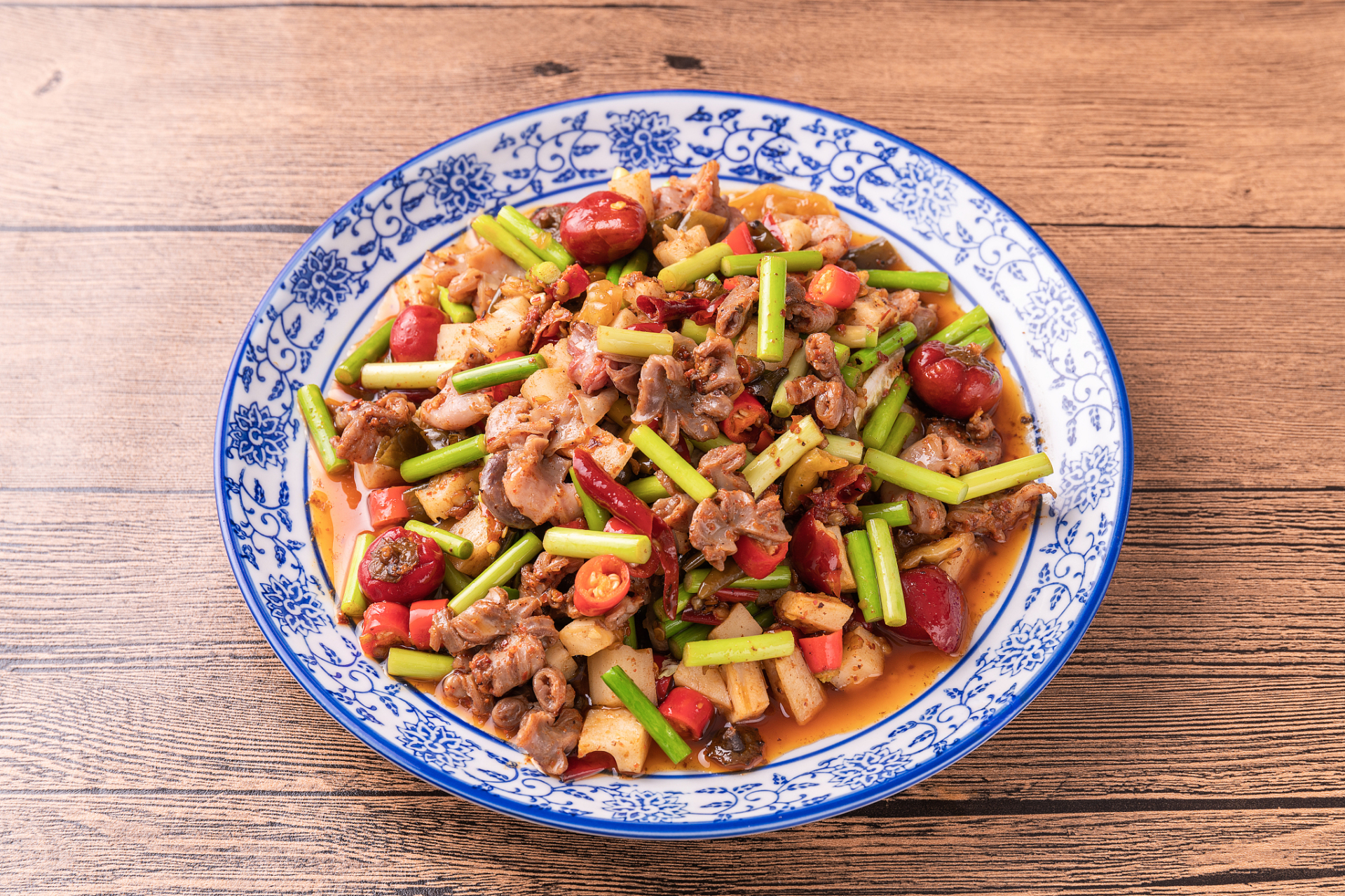 酸辣鸡杂怎么做?