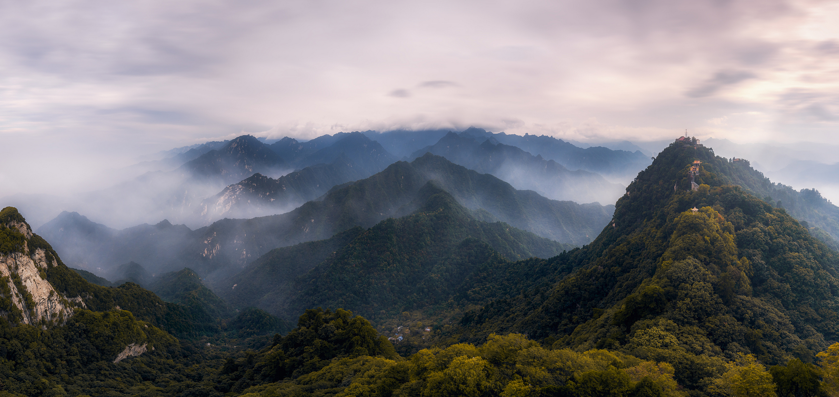 走进终南山,沐浴千年文化与壮丽风光.探访南五台,楼观台的奇妙之地!