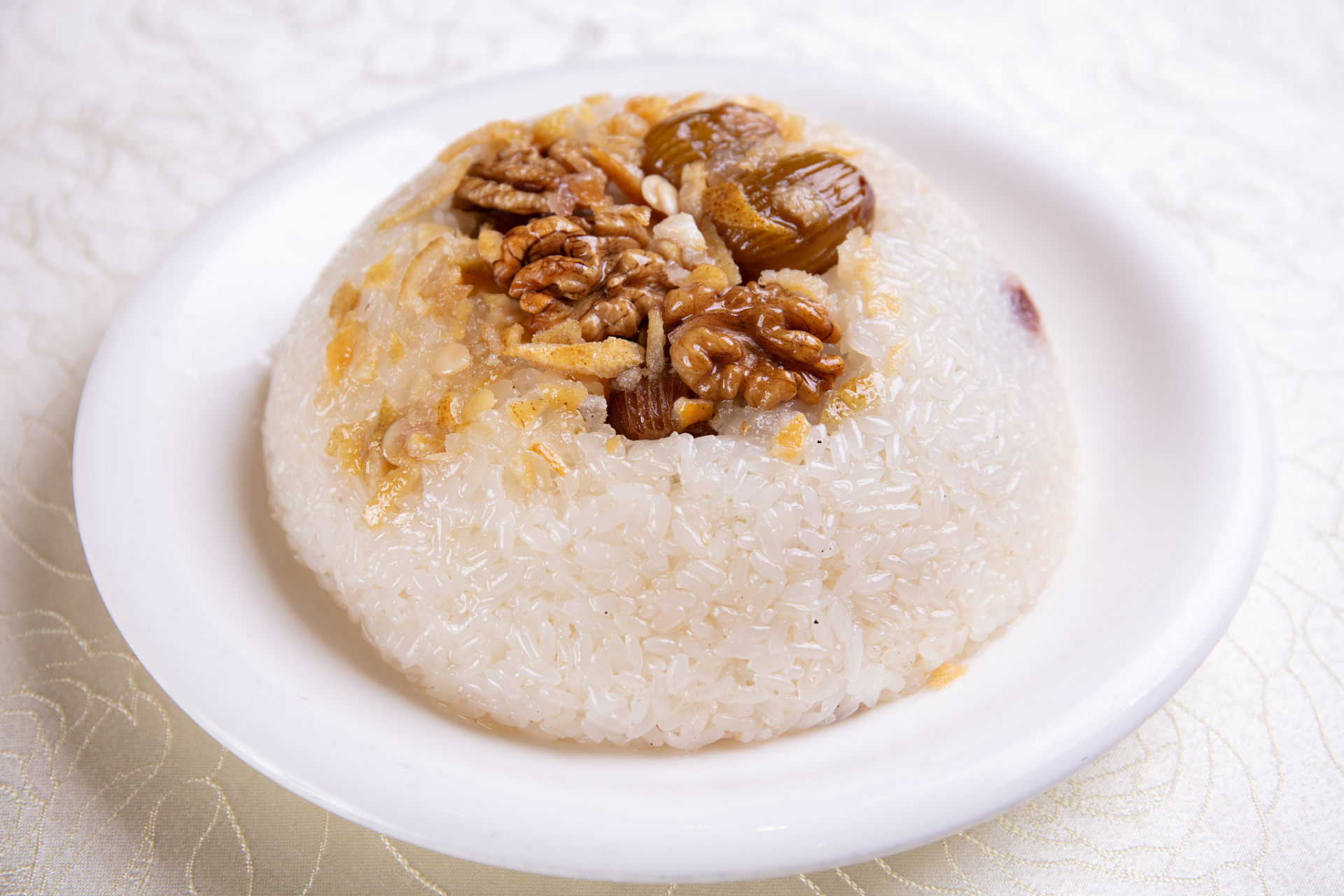 豪华八宝饭真是甜而不腻,糯而不柴,香甜可口,吃上一口,甜一年!