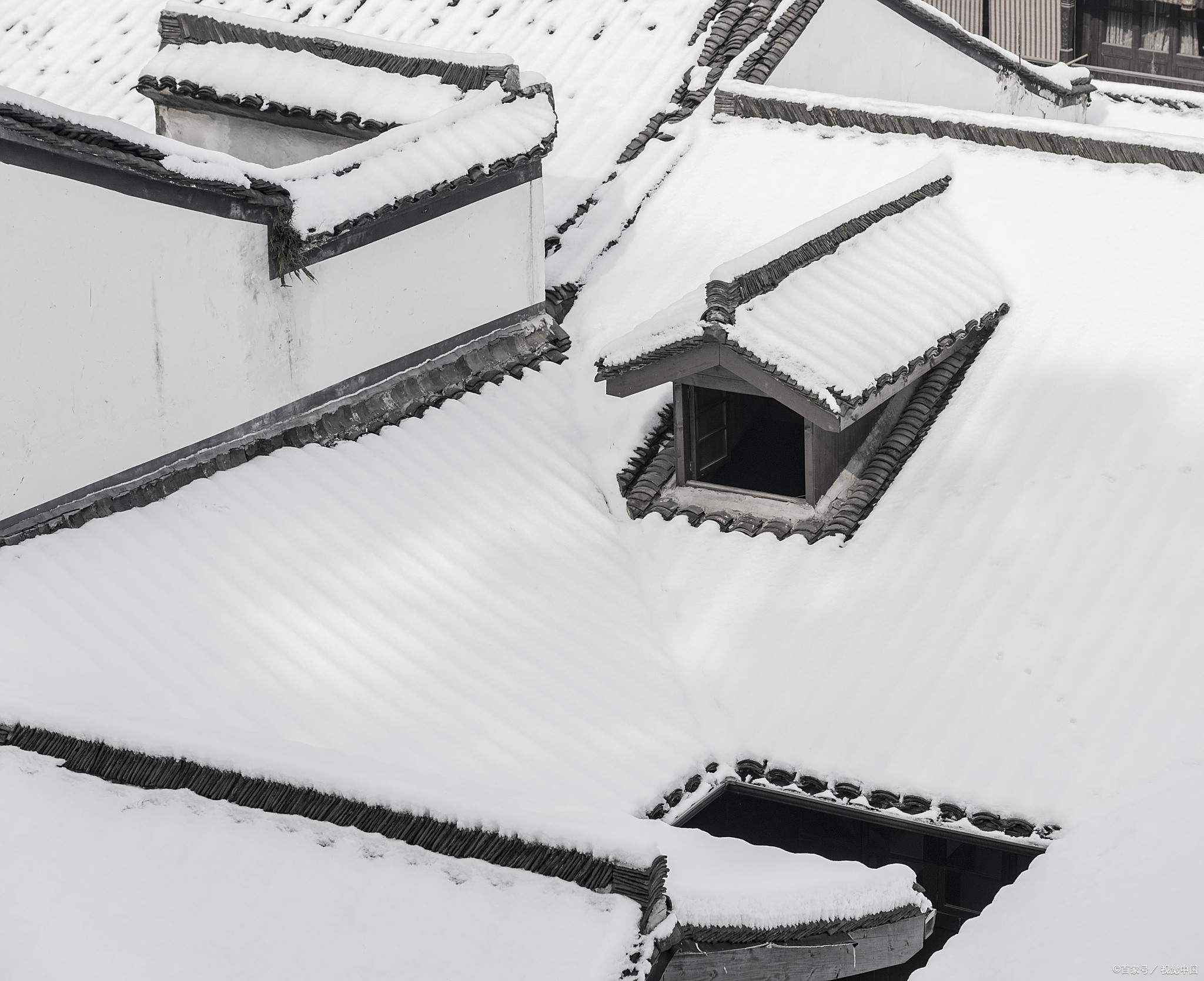 瑶里古镇雪景,冬韵静谧江南,怀旧小众玩法!