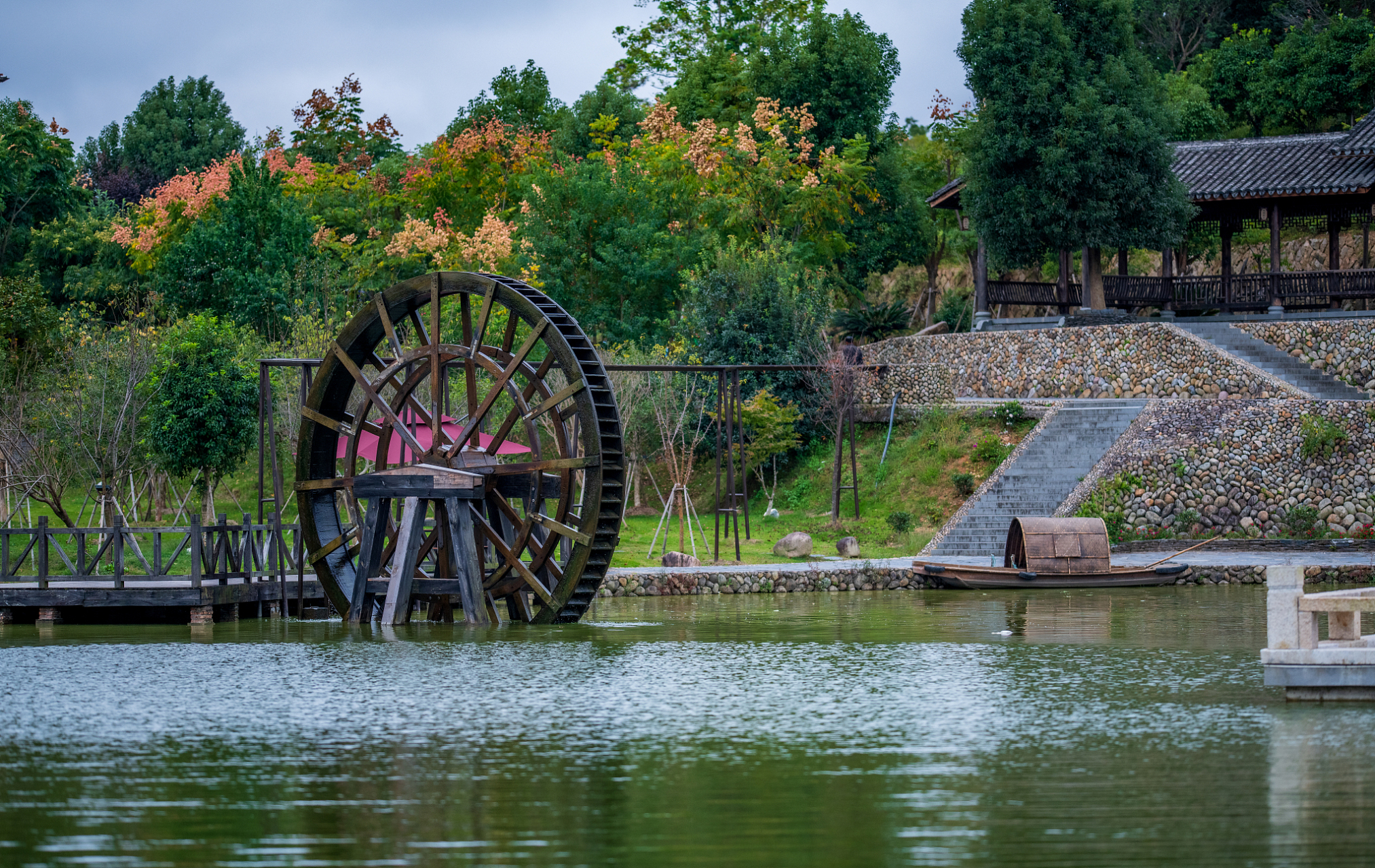 夏日闪光旅行家# 韩村河旅游景村位于北京市房山区韩村河镇,是京郊