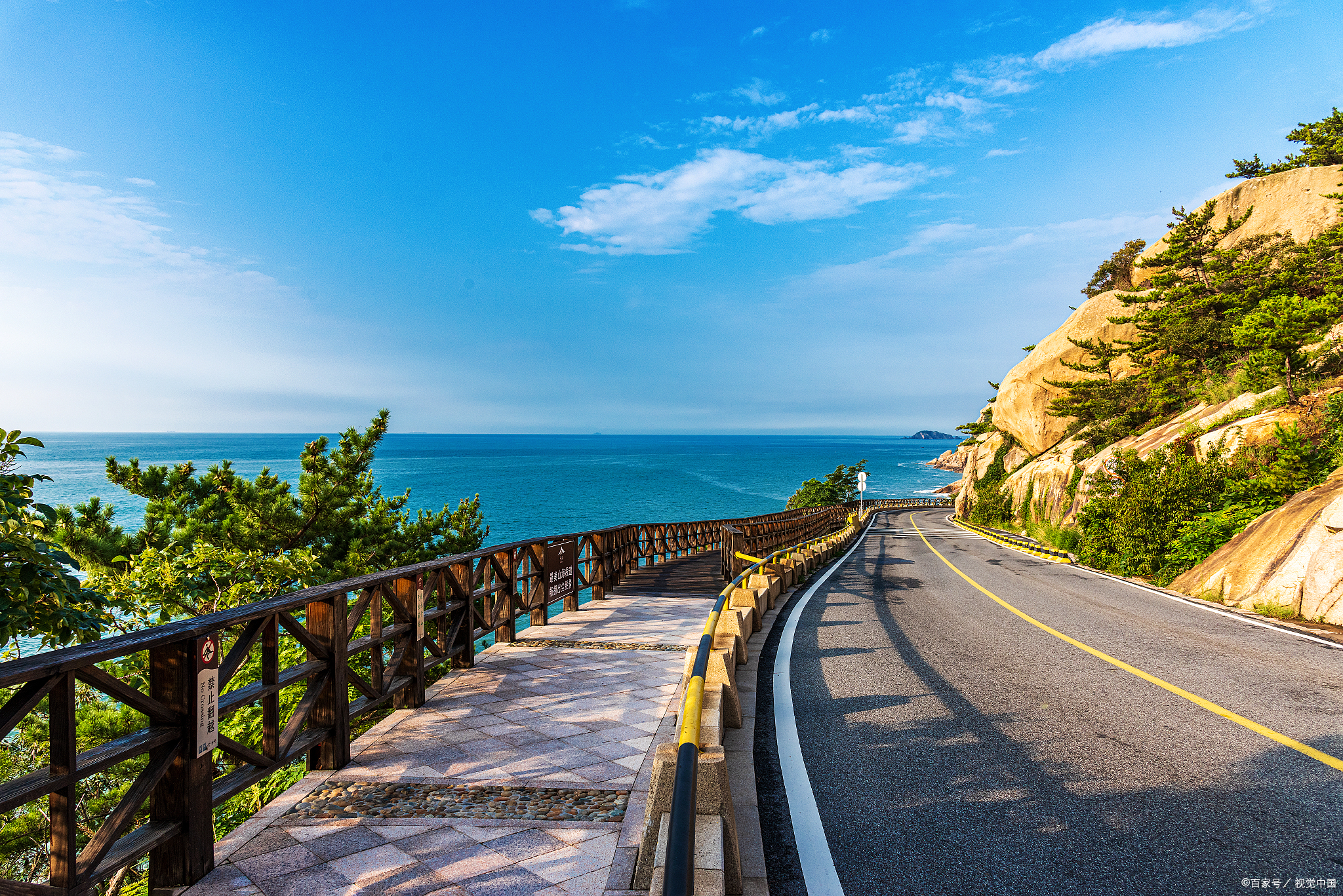 环海路风景线图片