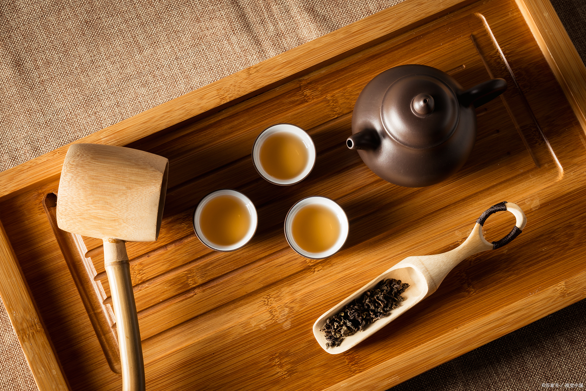 众人品茶,品人生之道,众人皆得慧