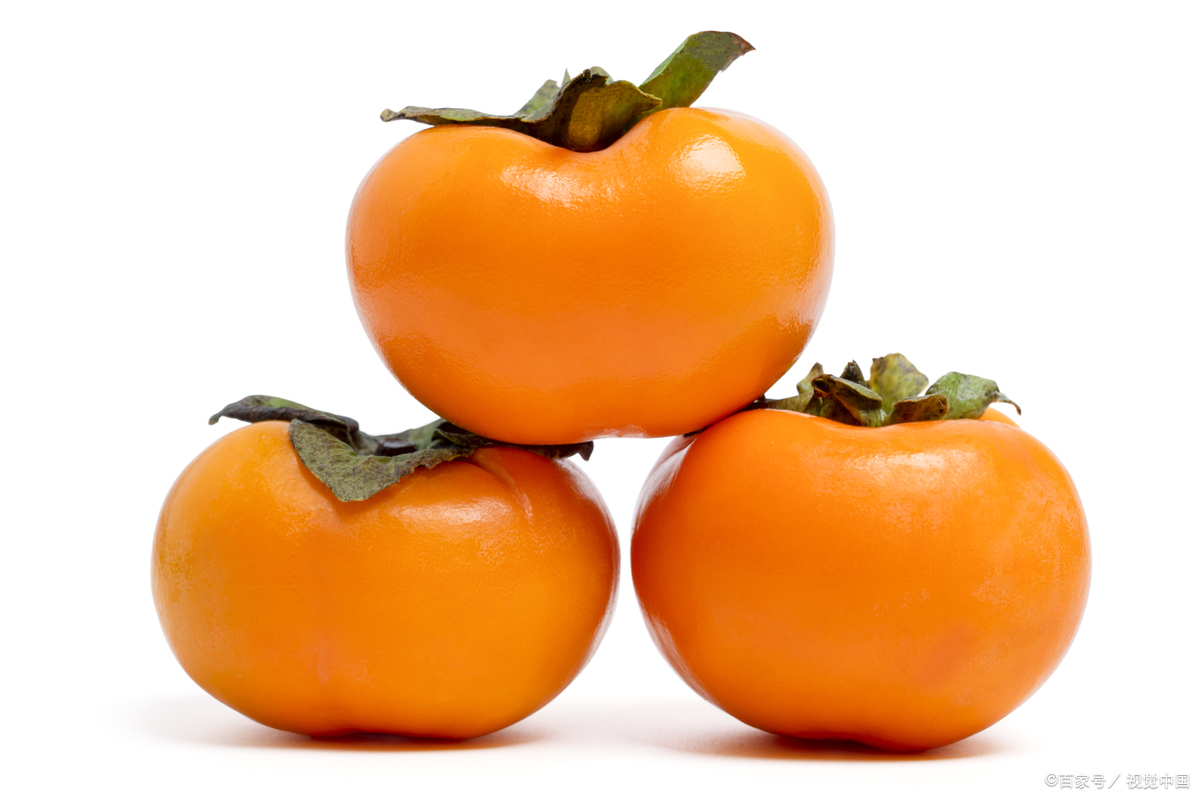 柿子白底图柿子白底柿子白底图片柿子特写柿子单个图片柿子抠图一串