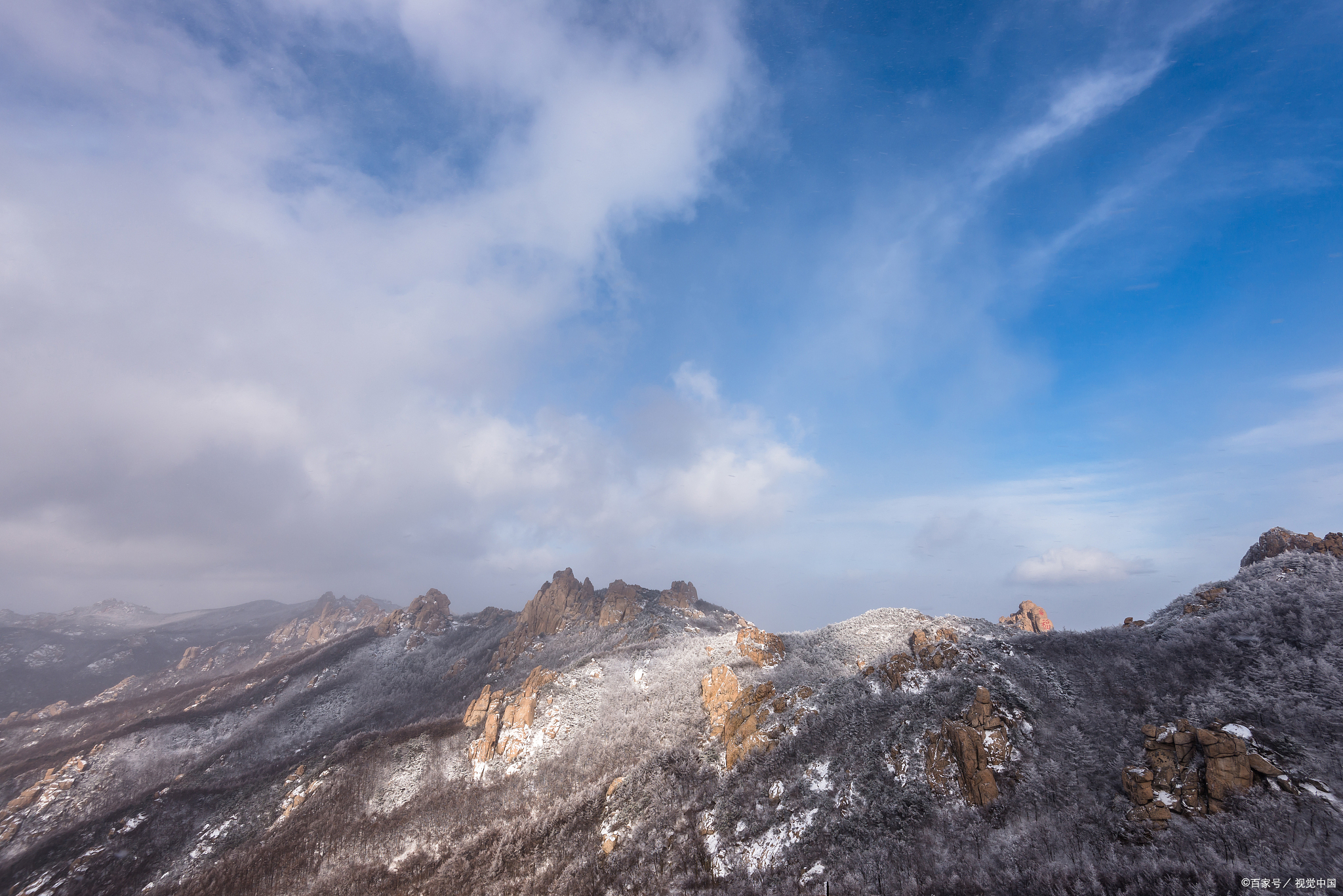 营口雪岳山图片