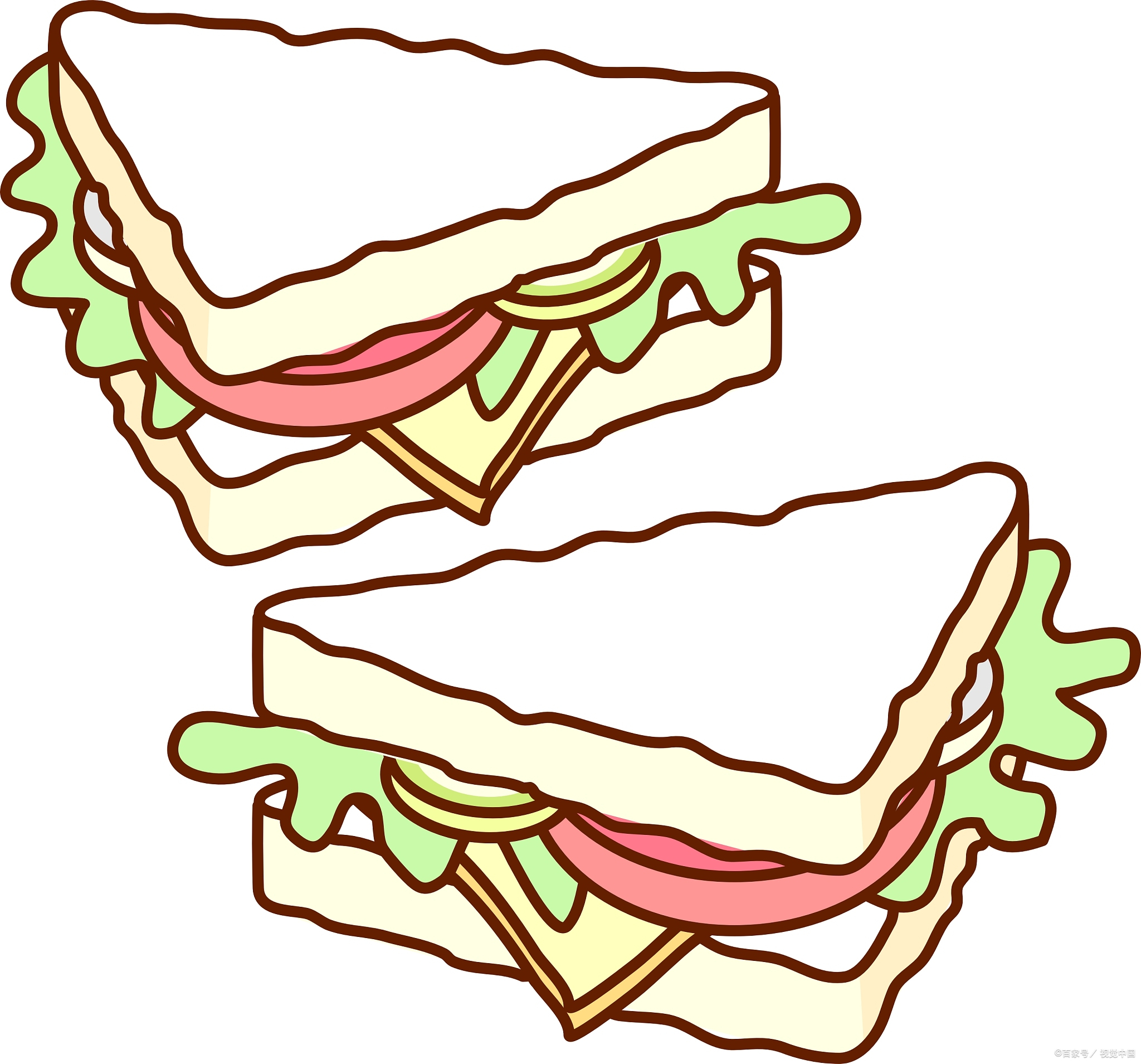 五种快手三文治的做法与配搭,确实很简单,好吃营养足!