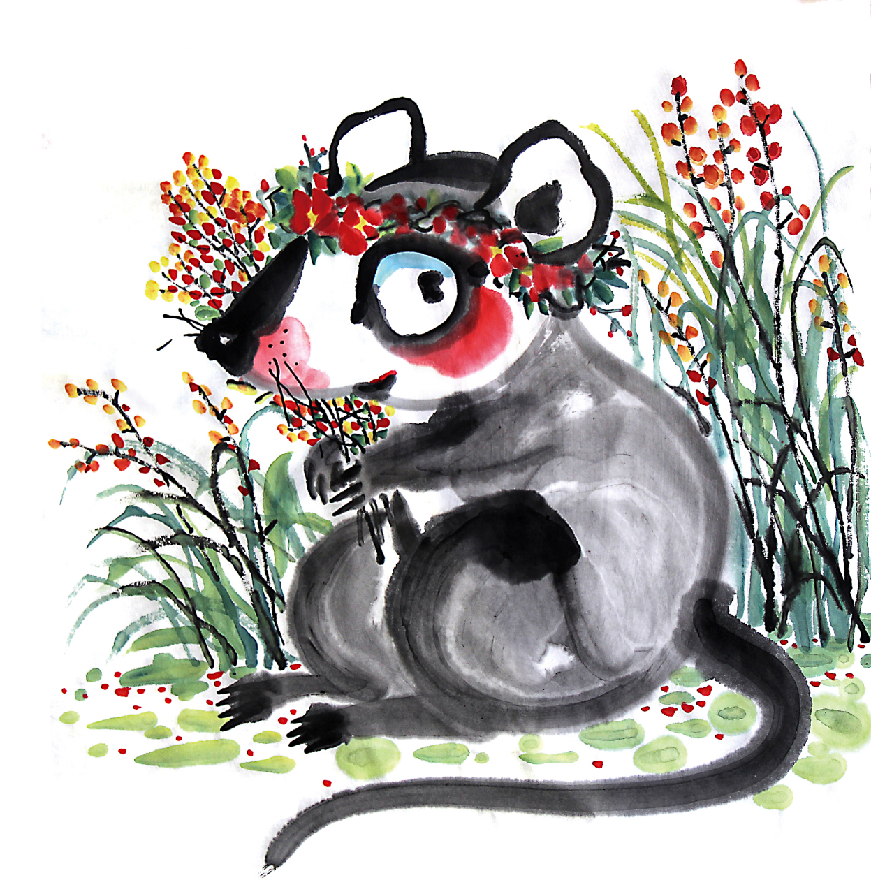 动态连更挑战# 生肖之成语 城狐社鼠 ,投鼠忌器,鼠目寸光,首鼠两端